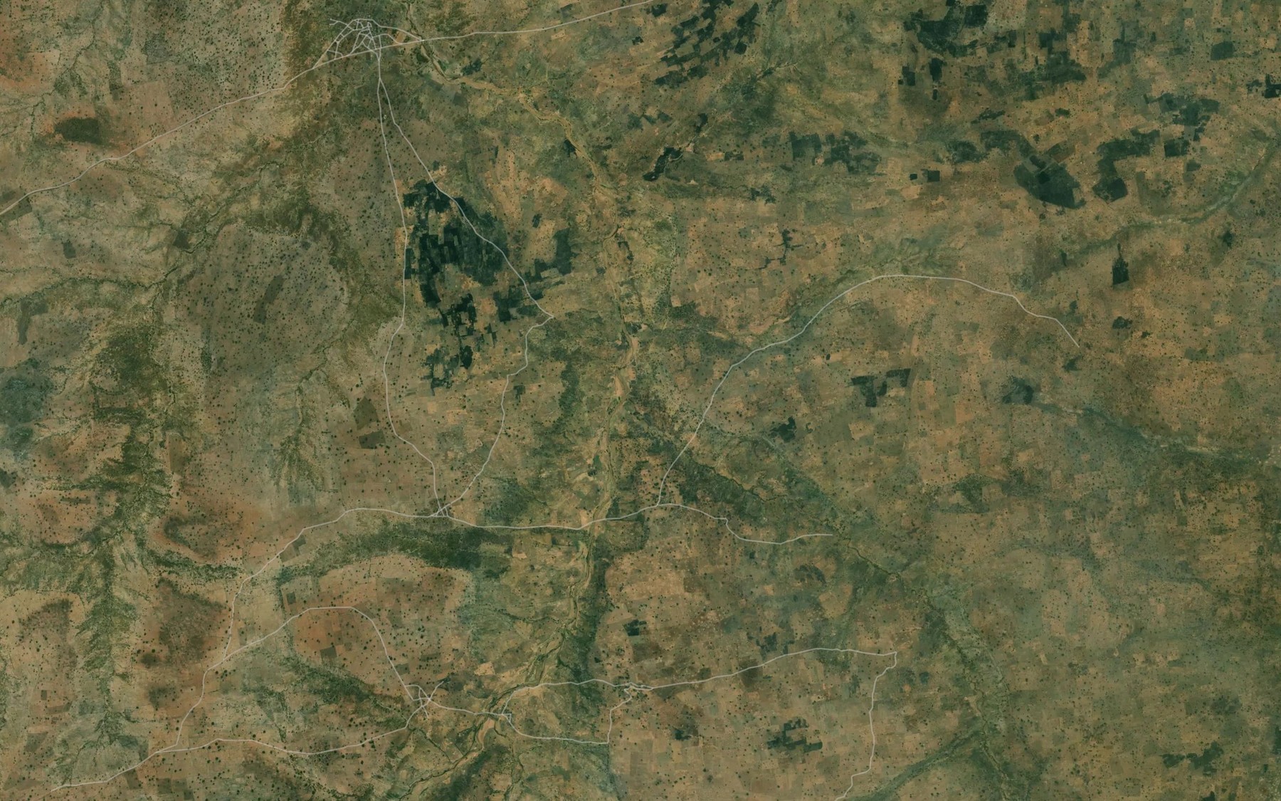 Satellite map of the Mayo Fambula