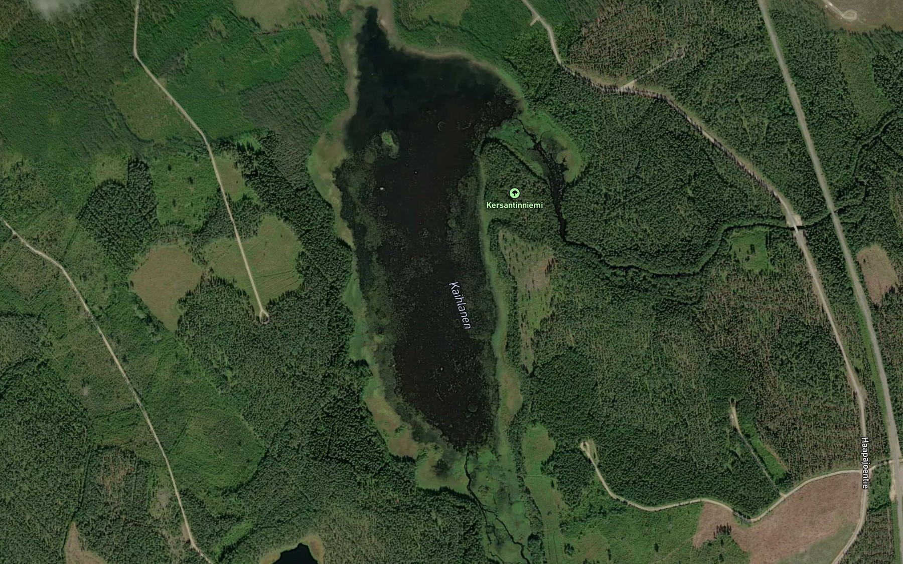 Satellite map of the Kaihlanen