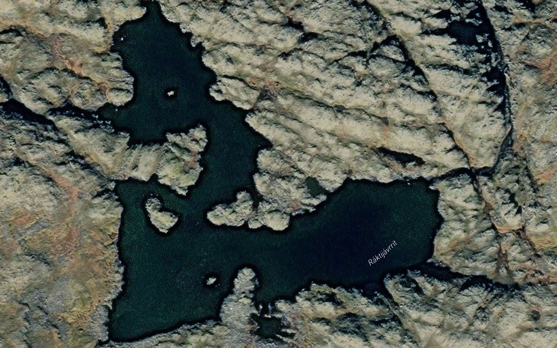 Satellite map of the Raktijavrit