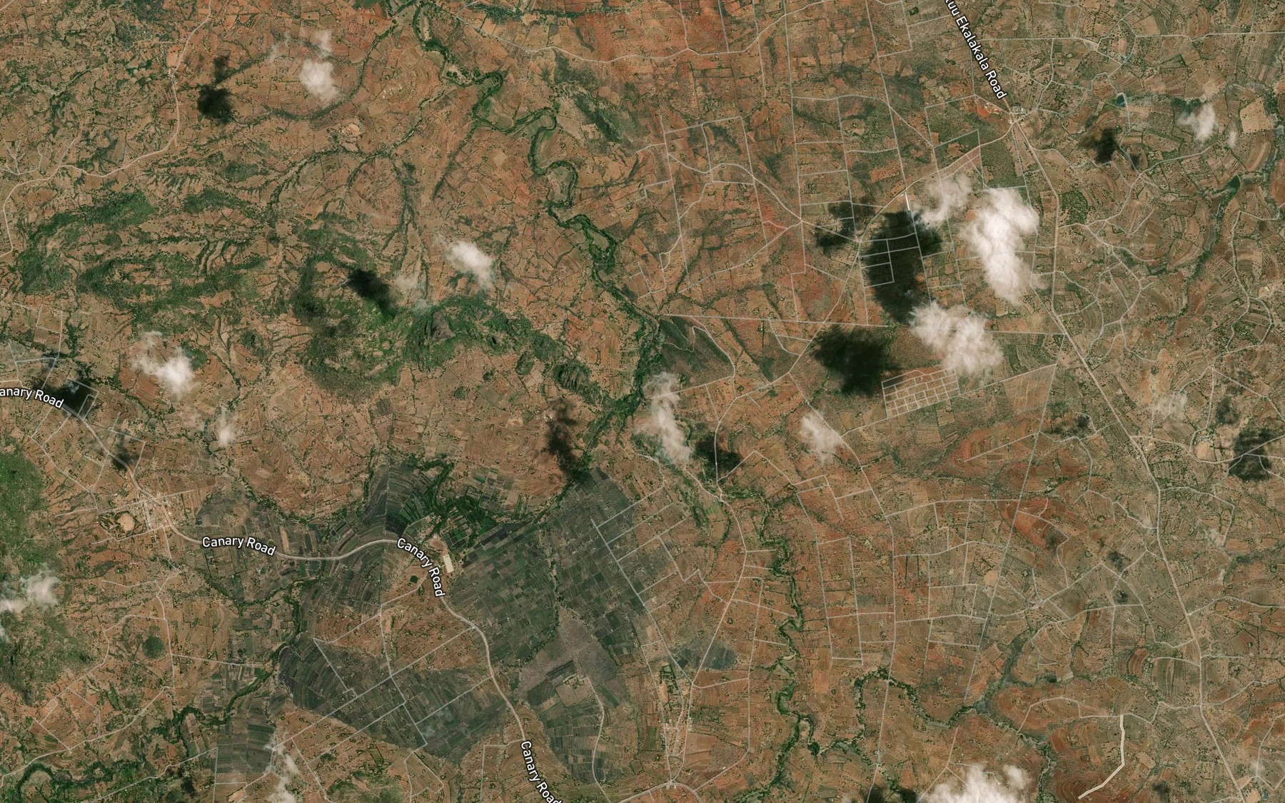 Satellite map of the Ndalani