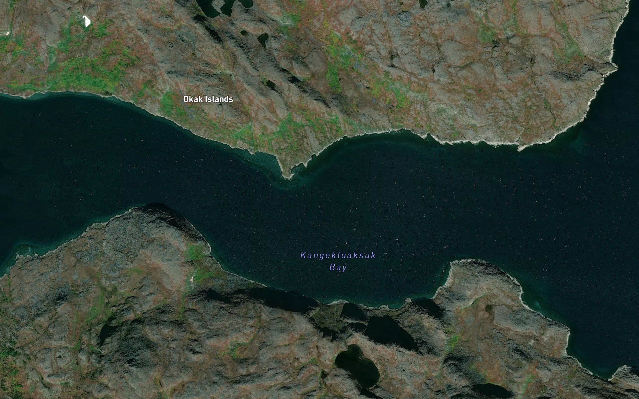 Kangekluaksuk (Slambang) Bay