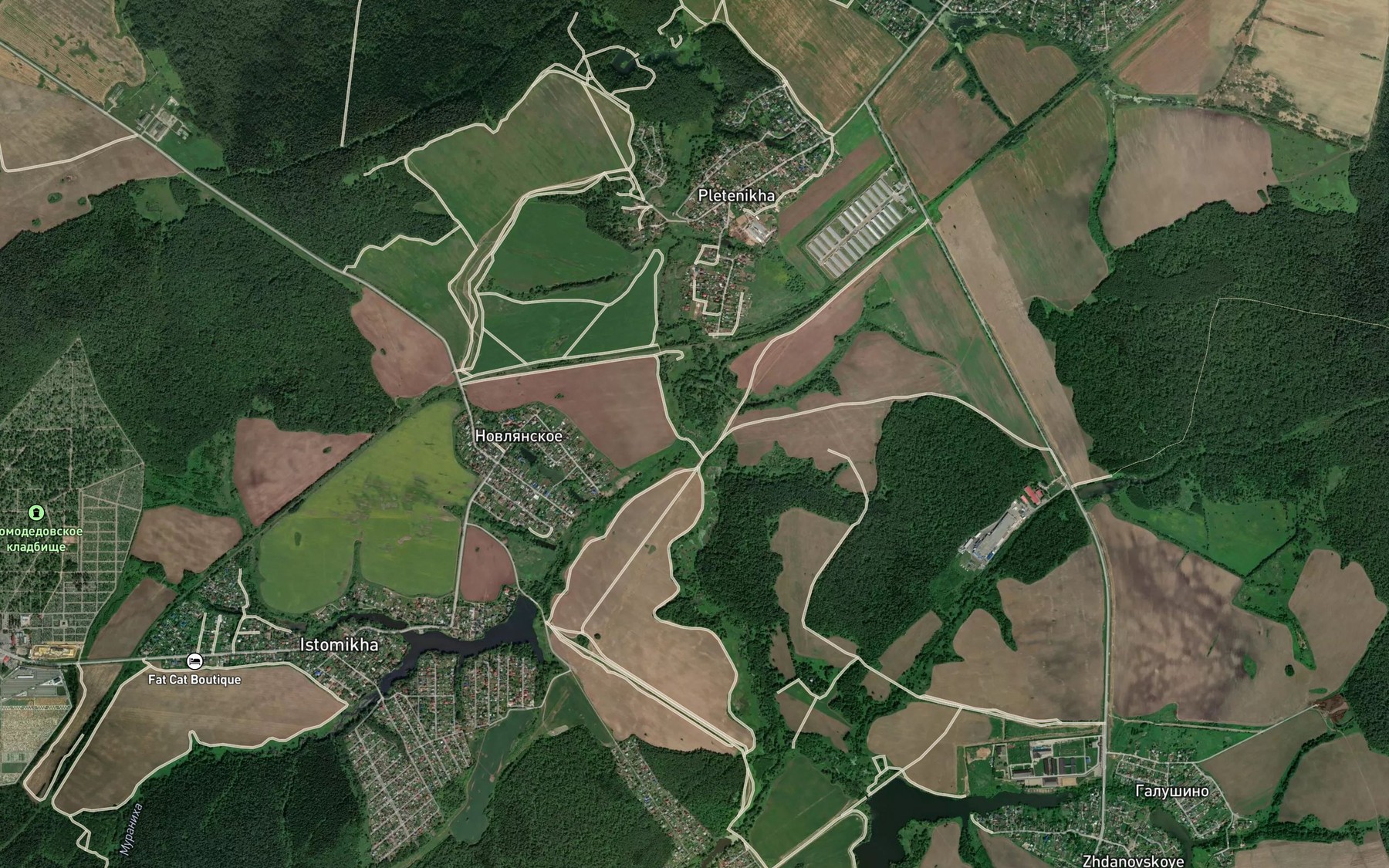 Satellite map of the Muranikha