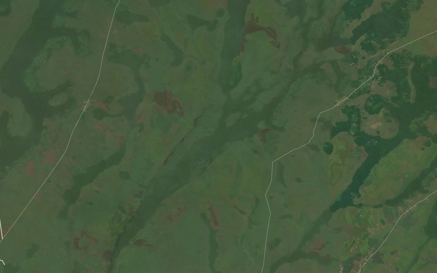 Satellite map of the Moya