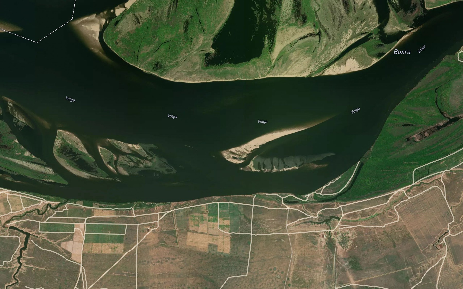 Satellite map of the Yerik Dobovskiy