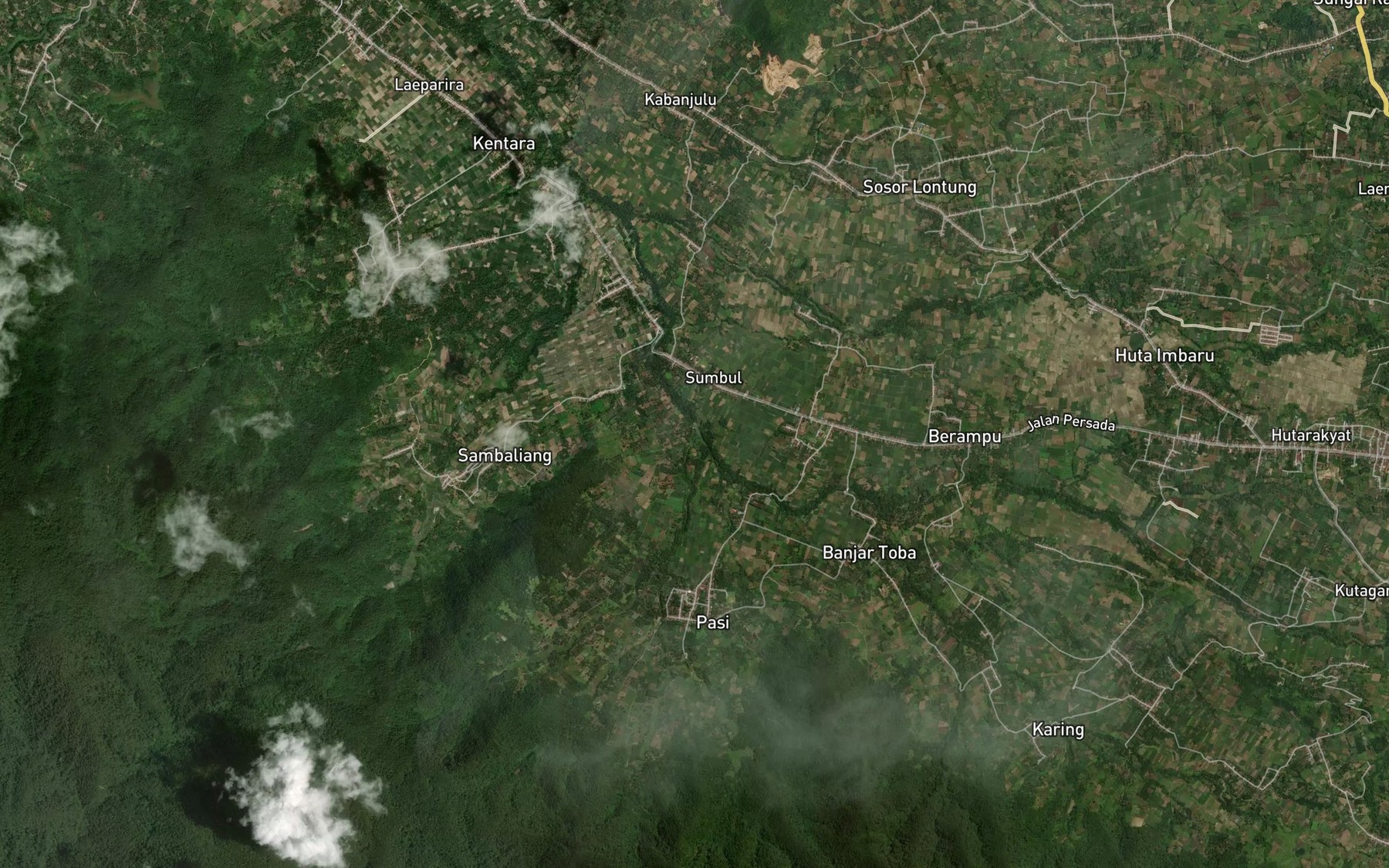 Satellite map of the Lae Tuang