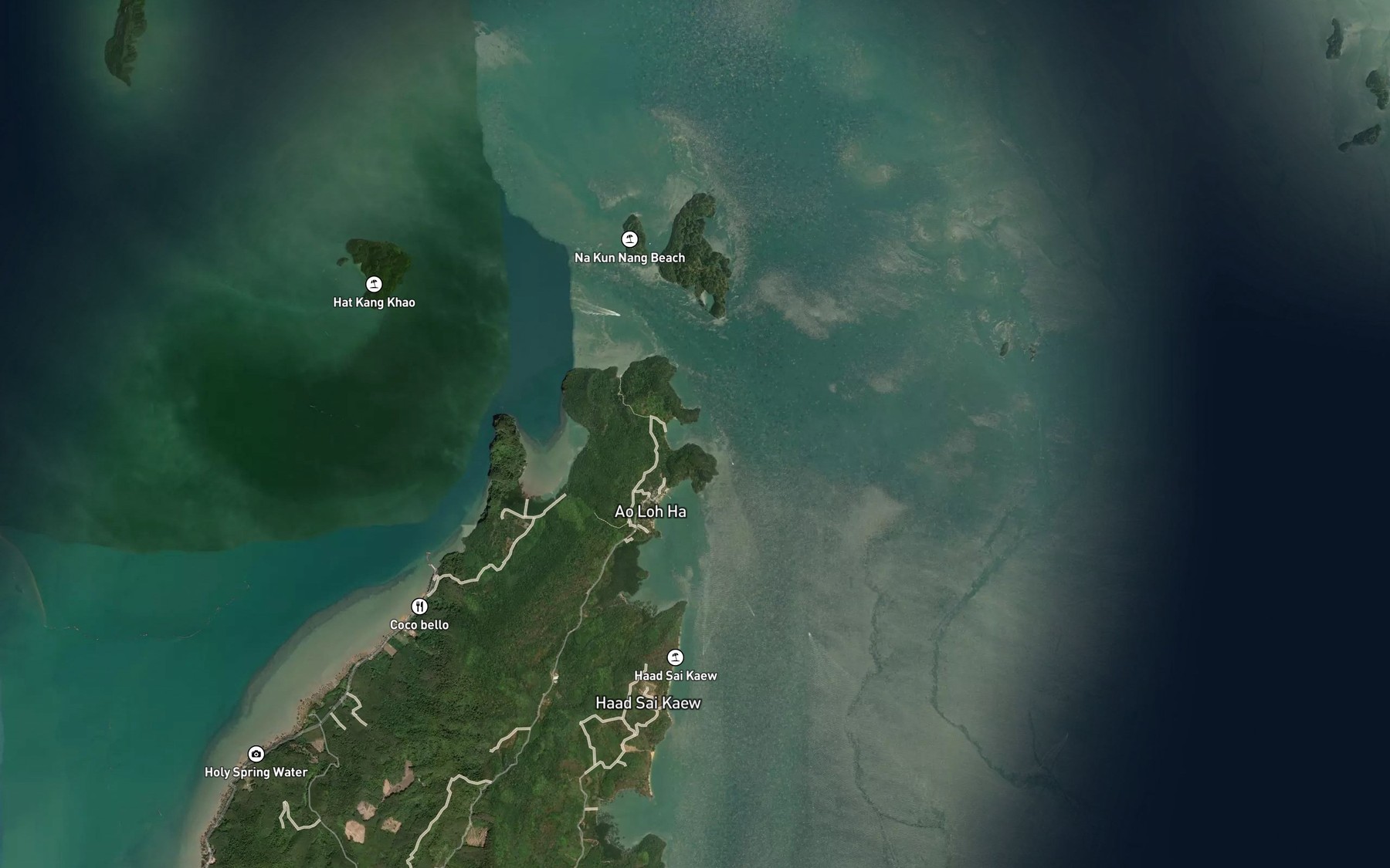 Satellite map of the Ao Pho Noi