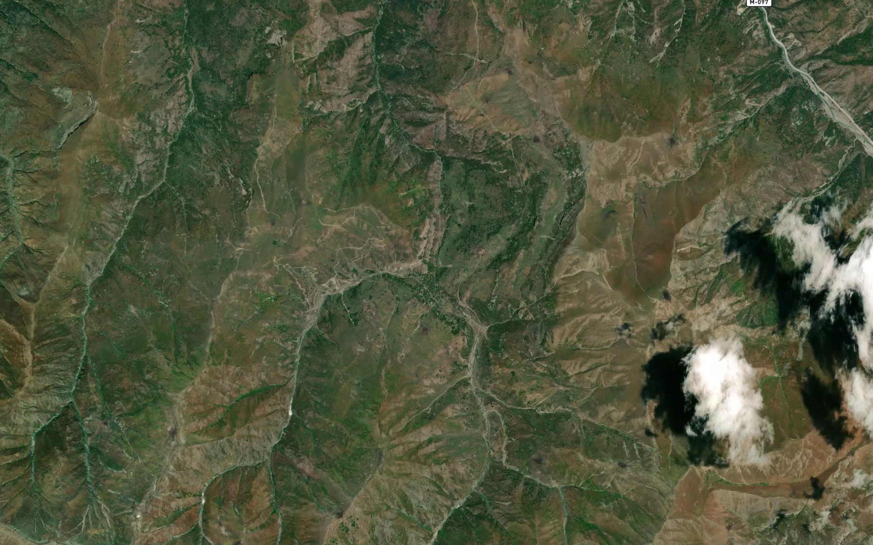 Satellite map of the Beshtash