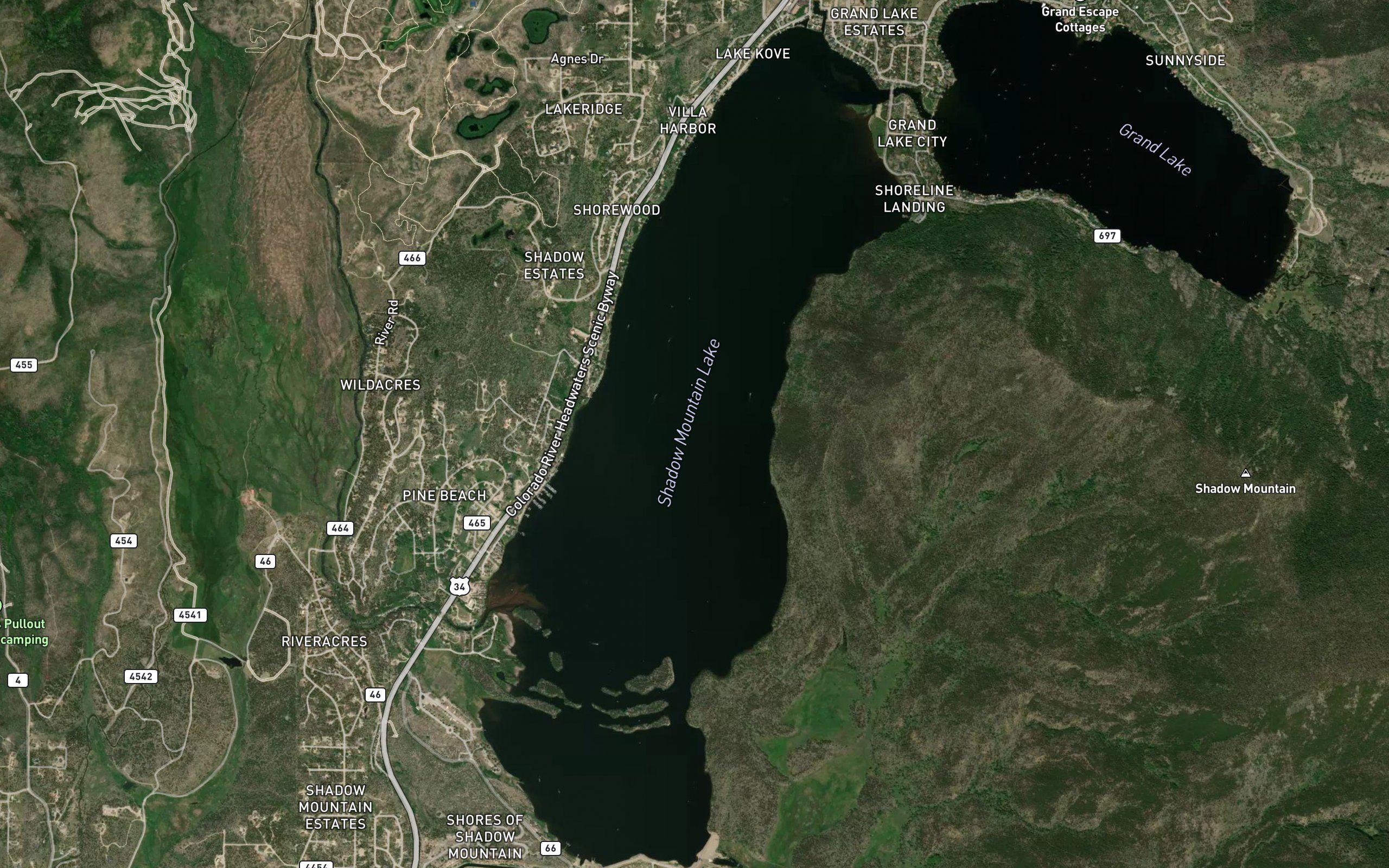 Shadow Mountain Lake