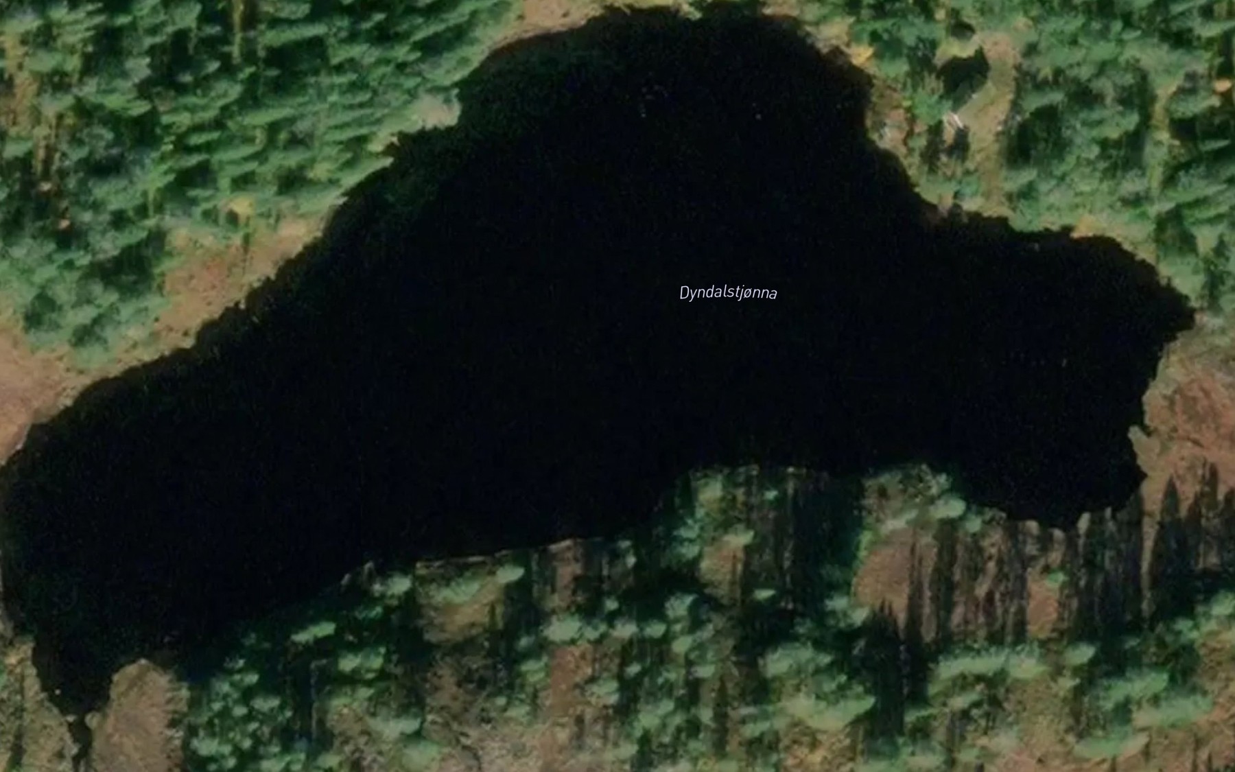 Satellite map of the Dyndalstjorna