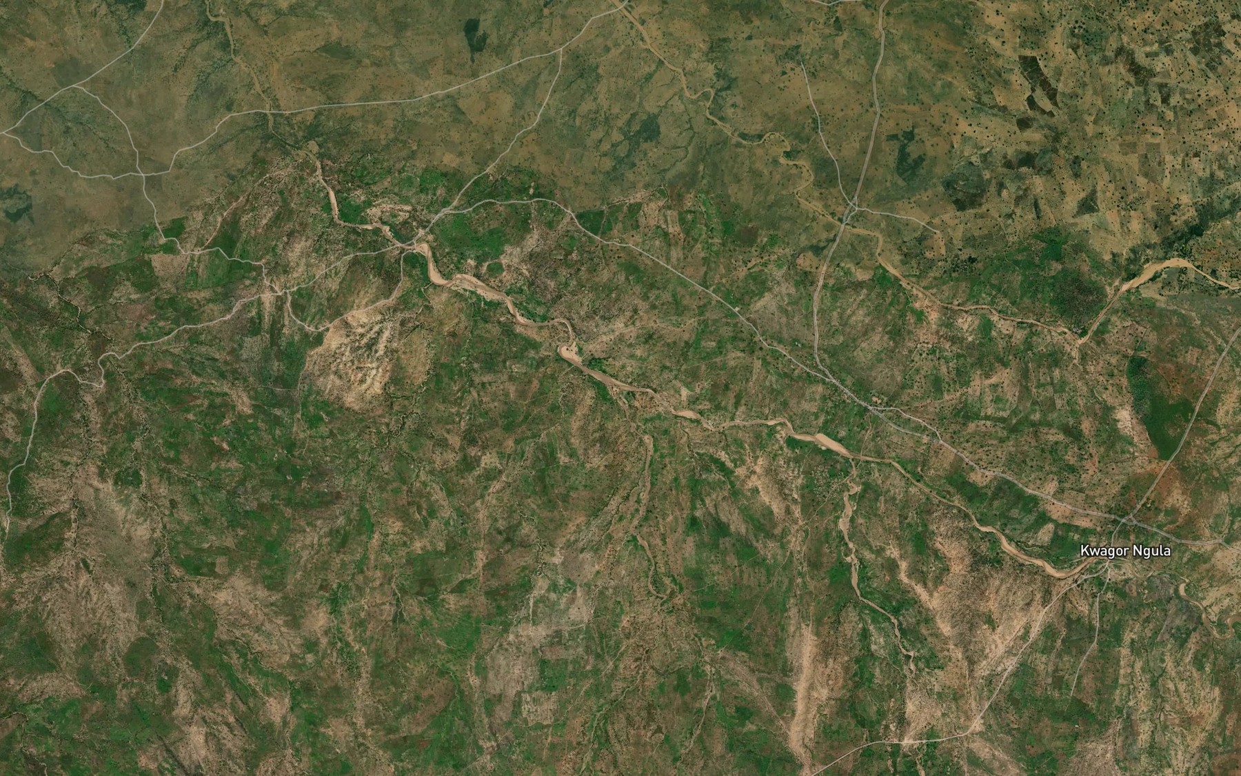 Satellite map of the Mayel Cheski
