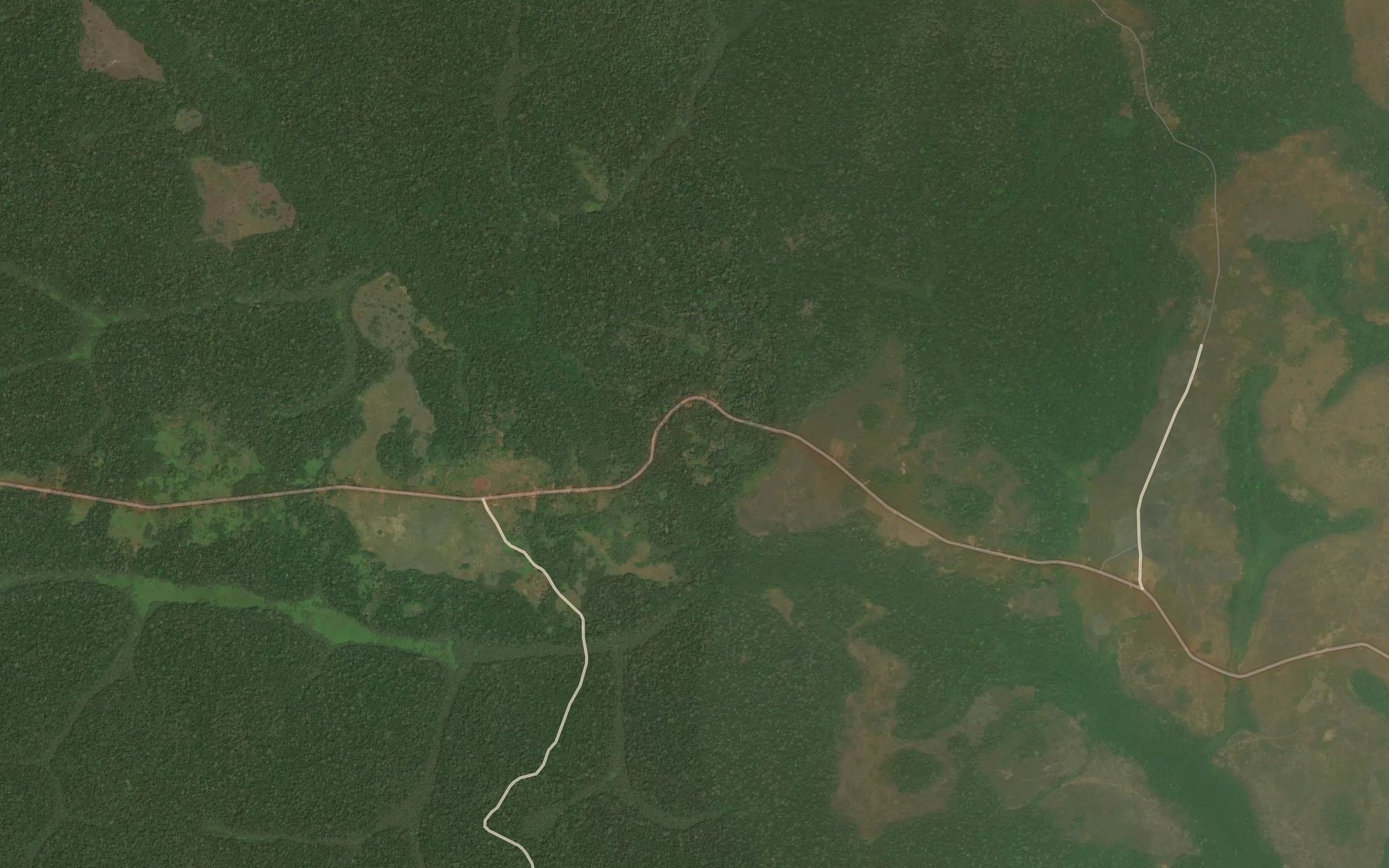 Satellite map of the Soukato