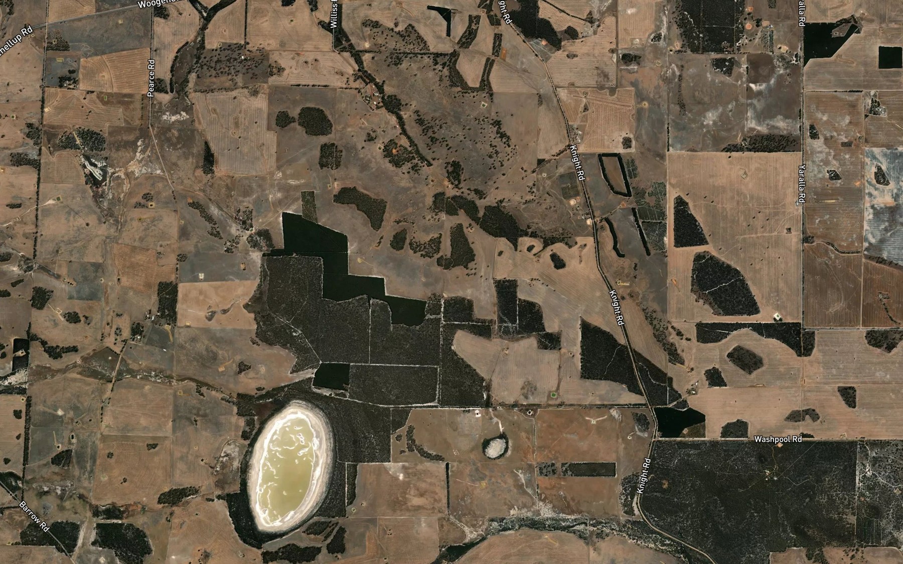Satellite map of the Kaitmerndyip Lake