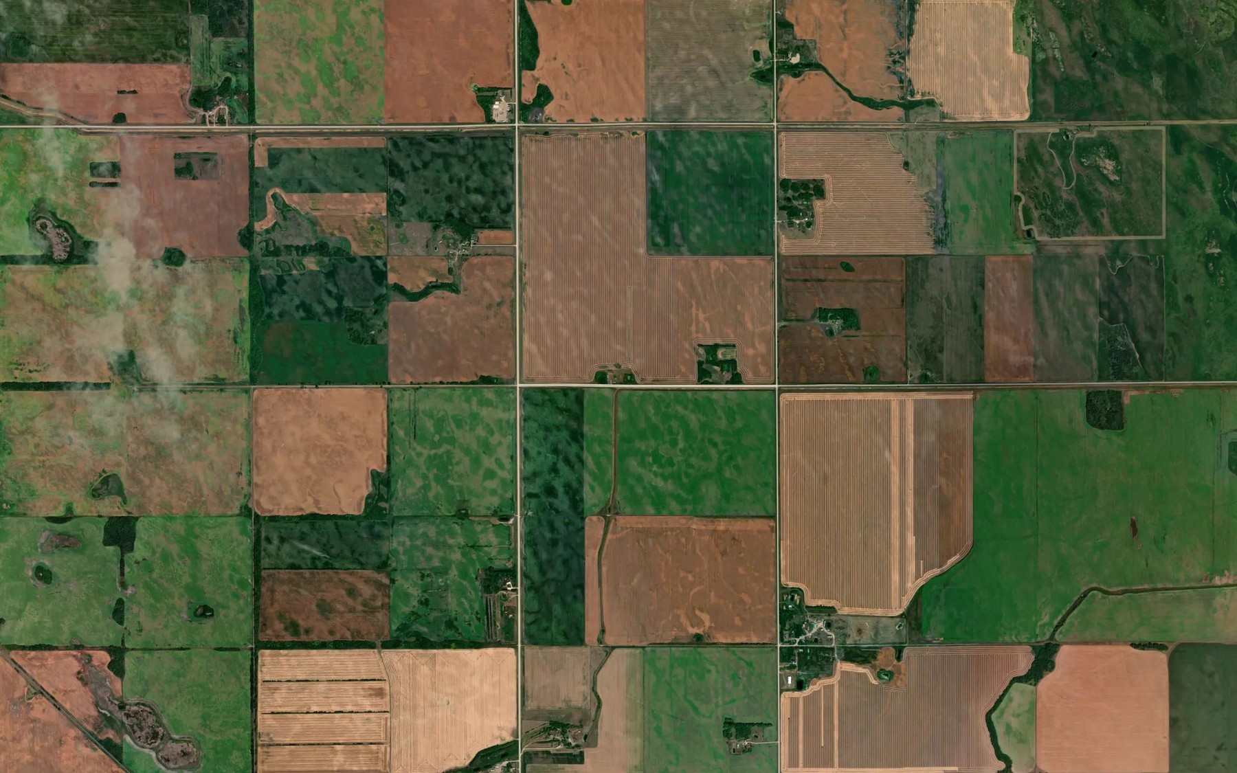 Satellite map of the Gopher Creek