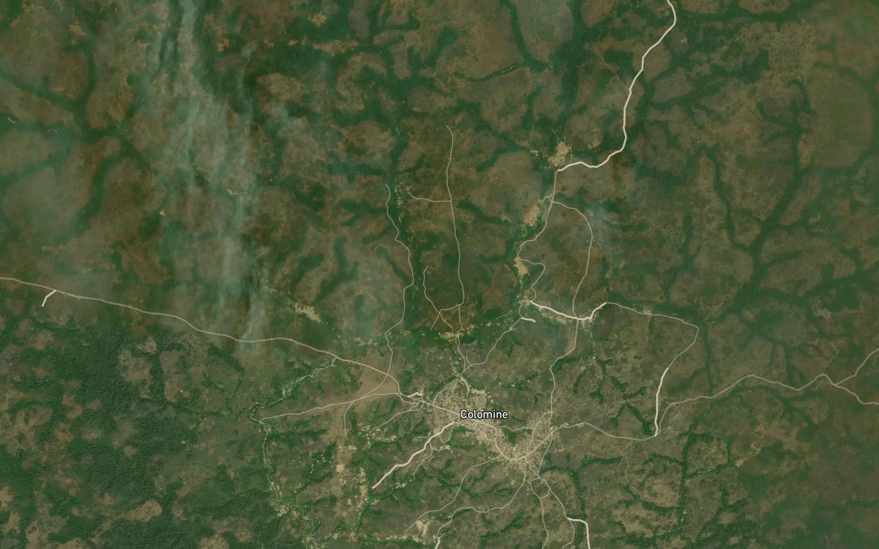 Satellite map of the Tassongo