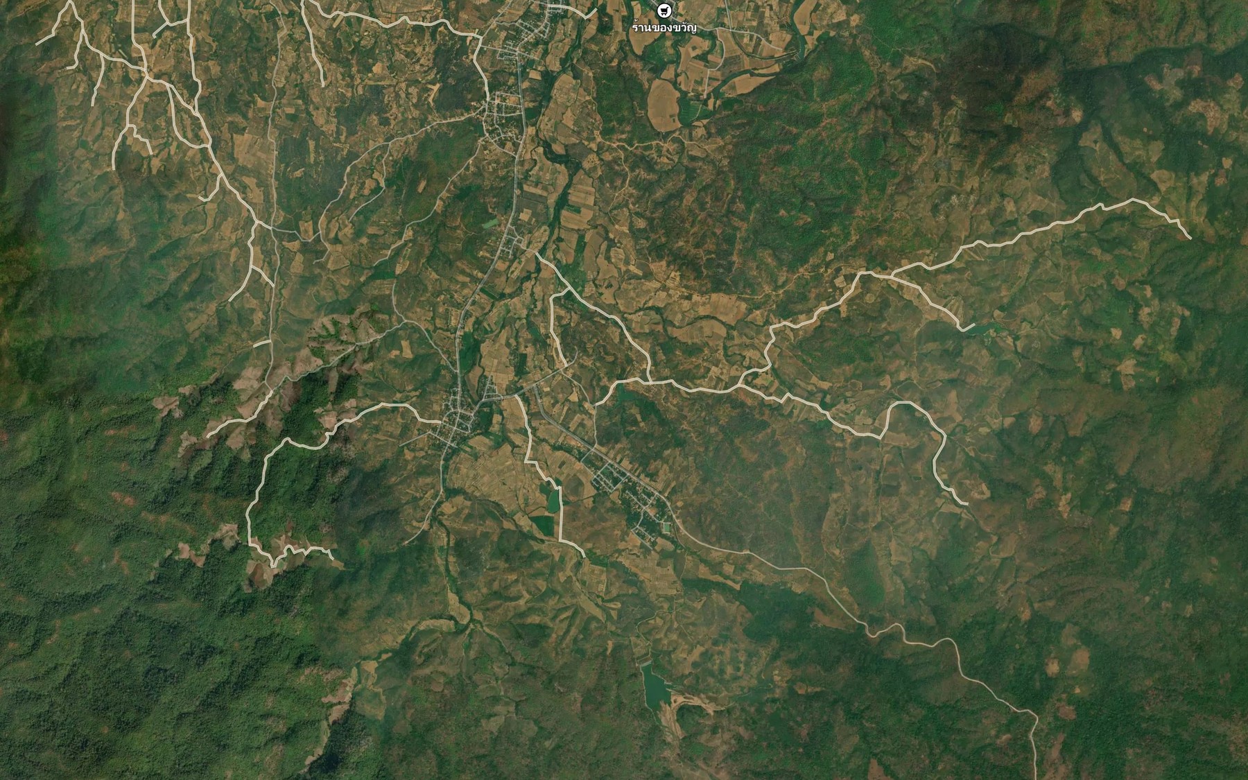 Satellite map of the Ang Kep Nam Huai Kan