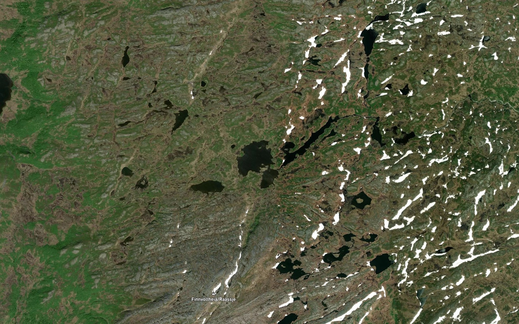 Satellite map of the Guevtelejaevrie