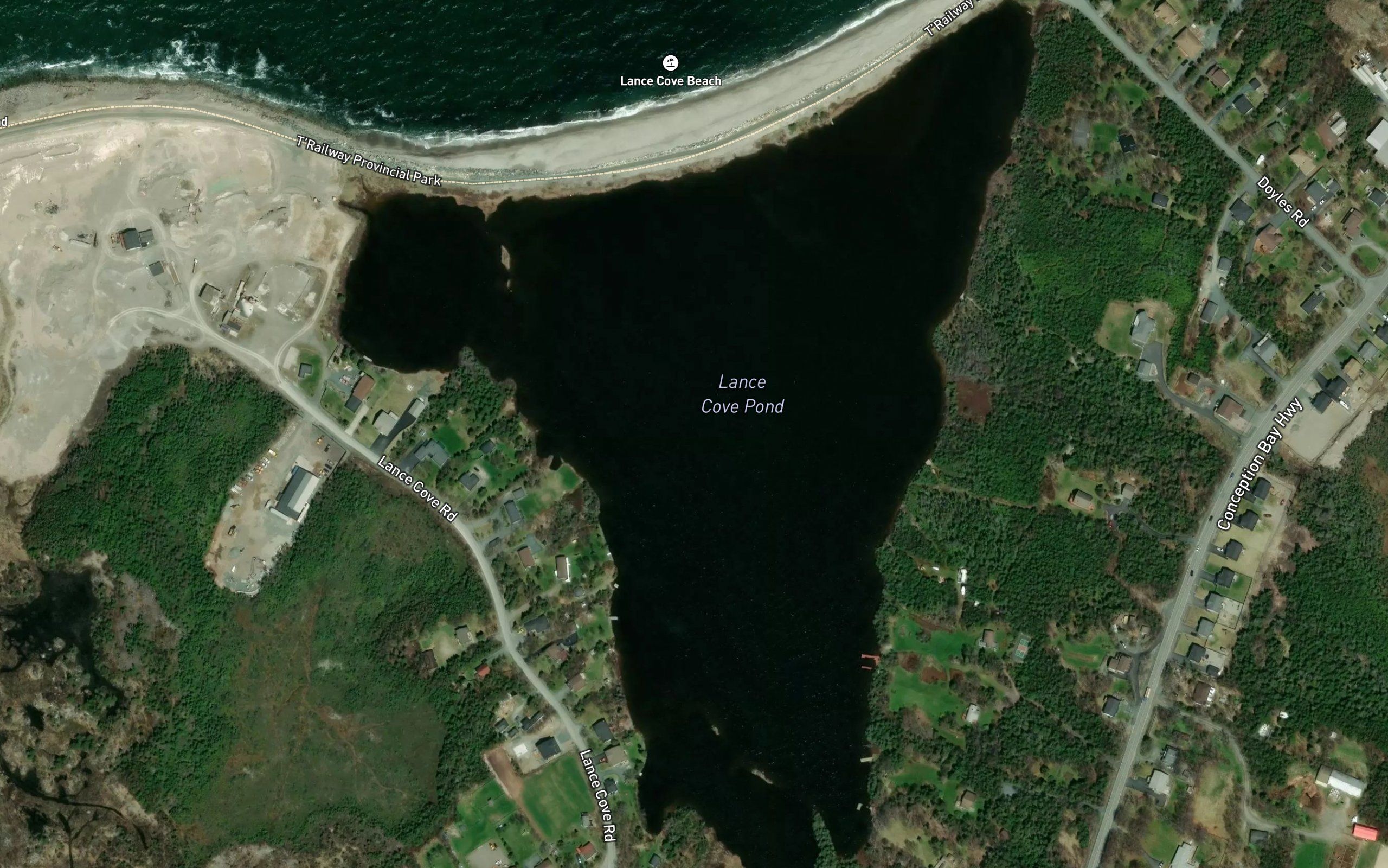 Lance Cove Pond