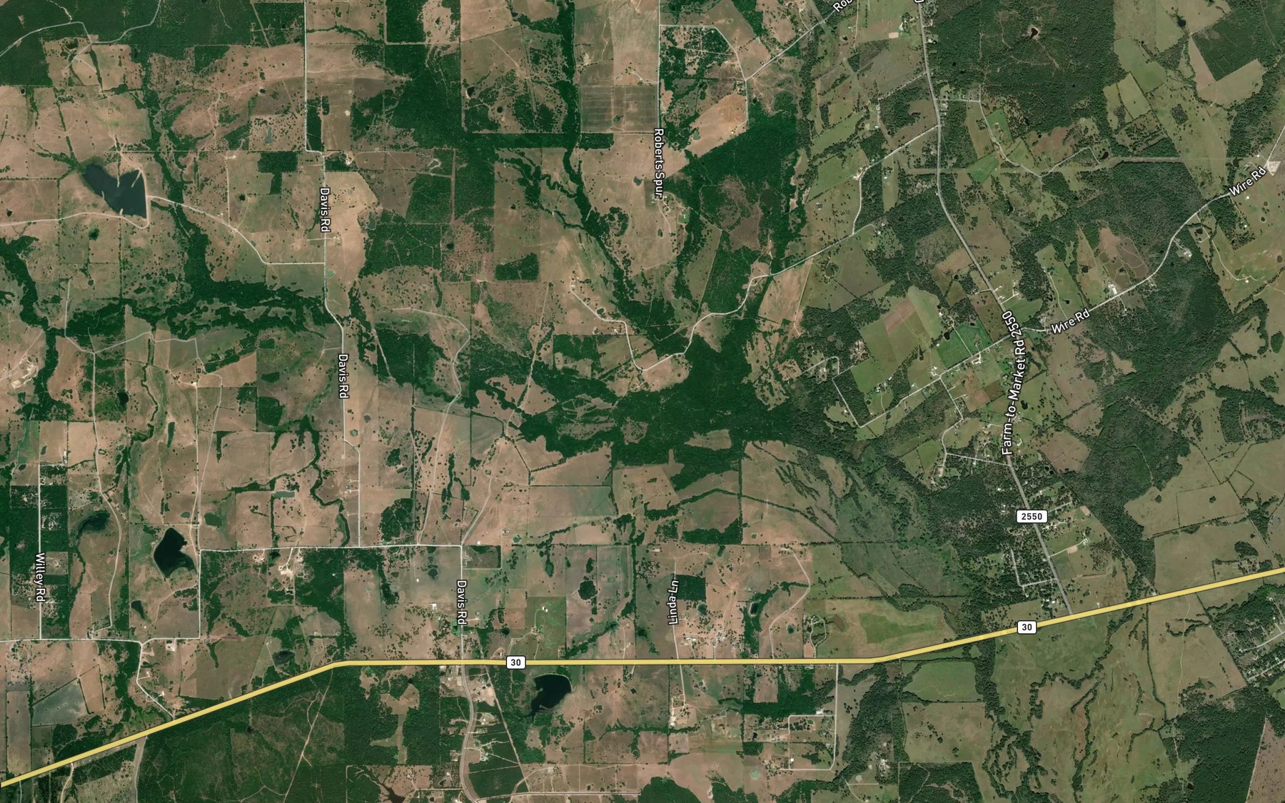 Satellite map of the Era Branch