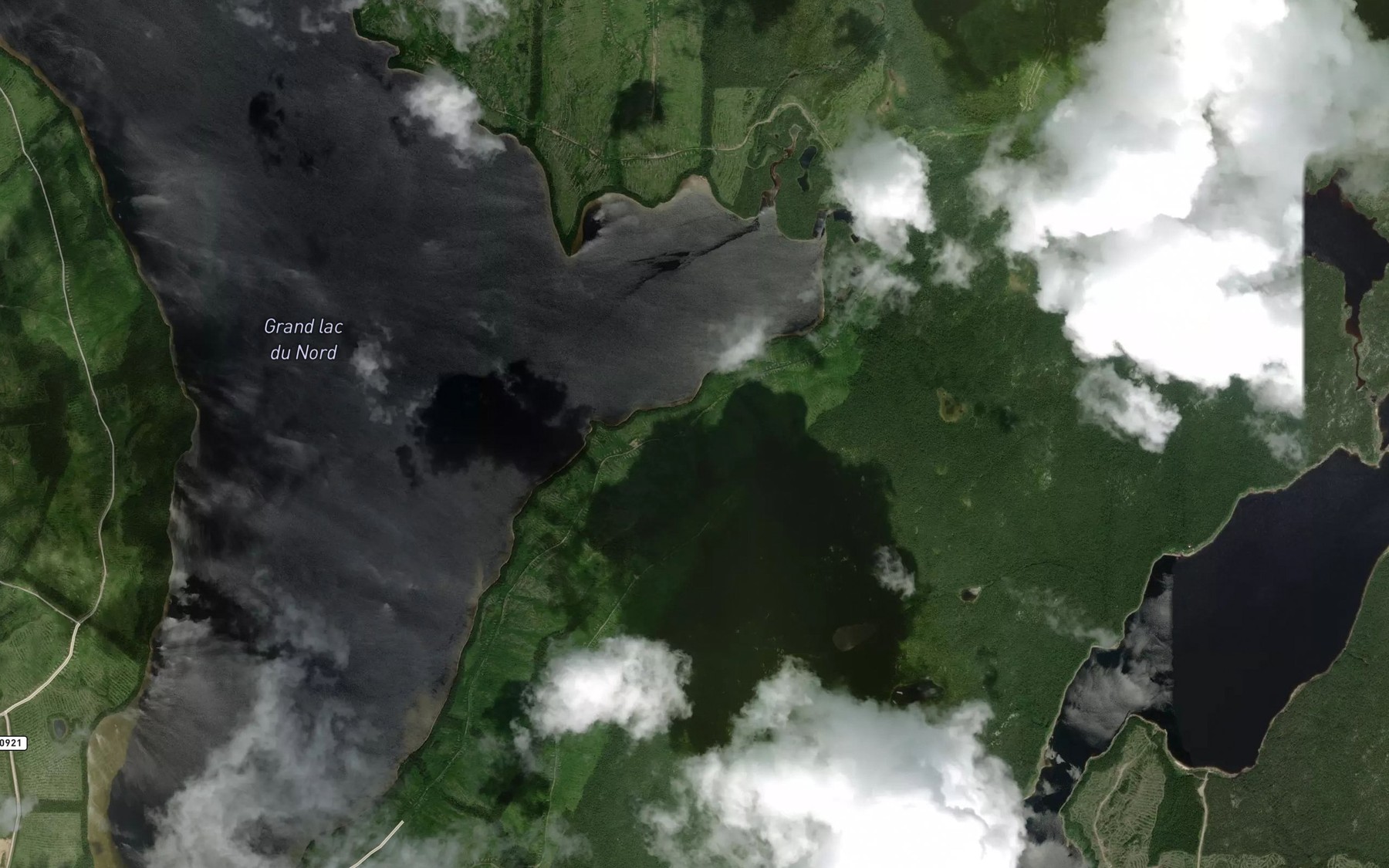 Satellite map of the Baie a Tout Venant