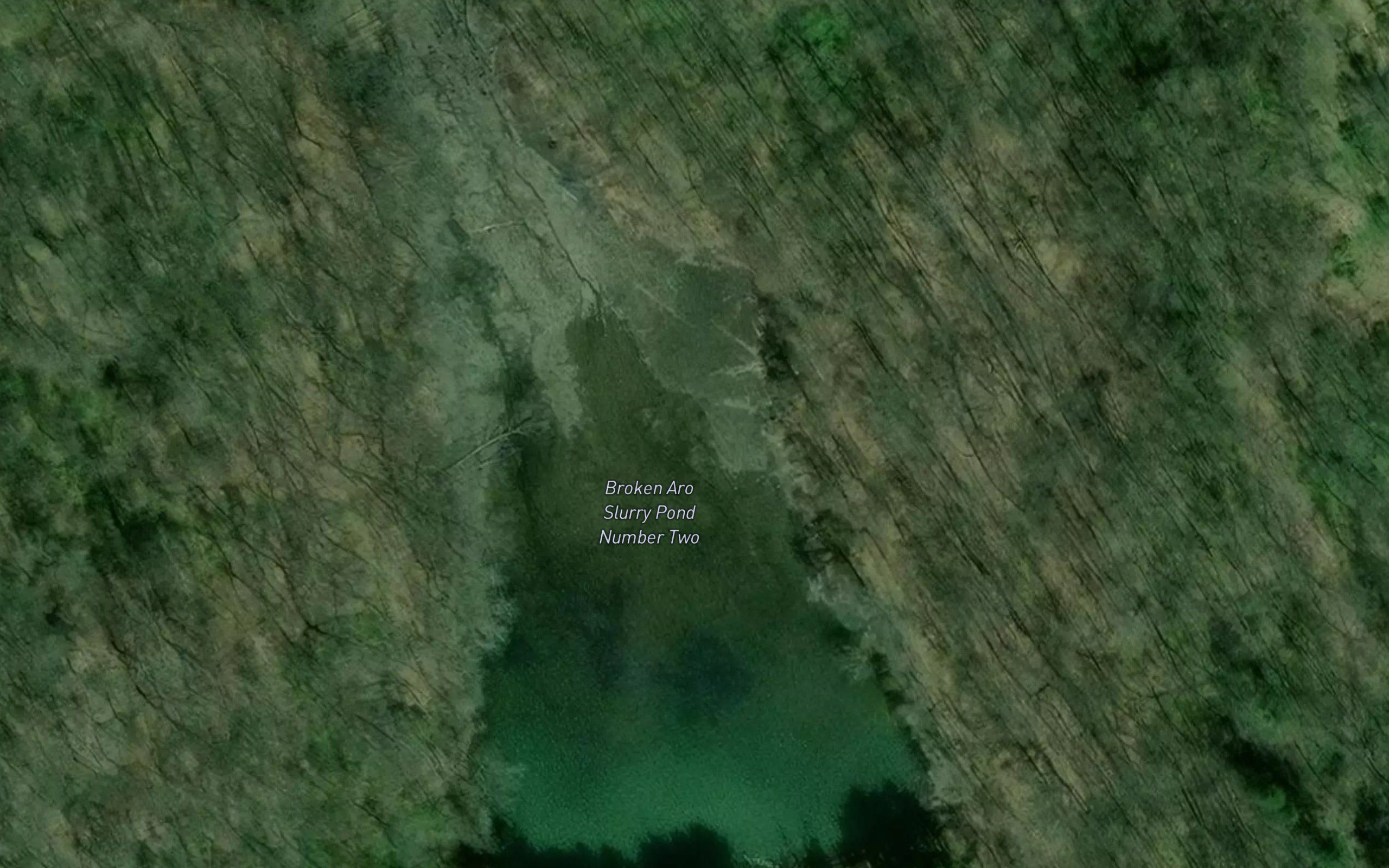 Broken Aro Slurry Pond Number Two