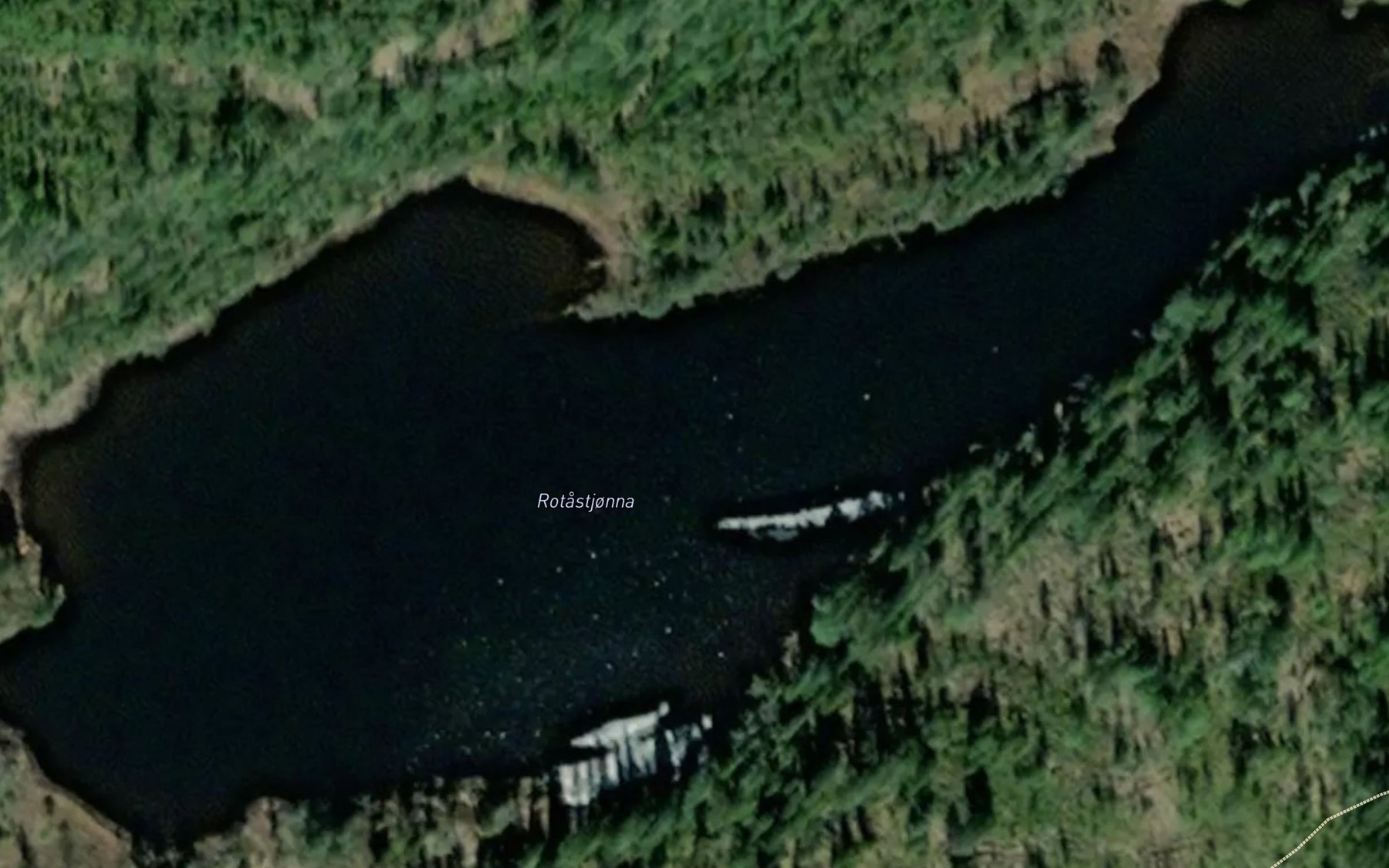 Satellite map of the Rotastjonna