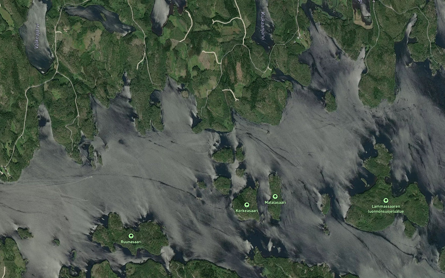 Satellite map of the Kolovirta