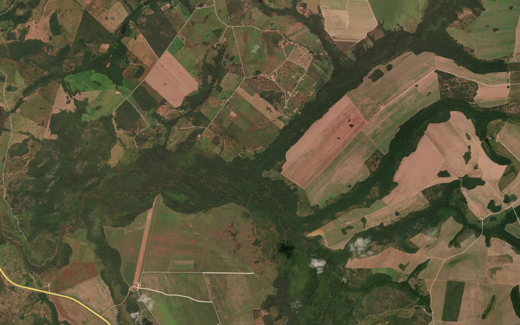 Satellite map of the Ribeirao Conceicao
