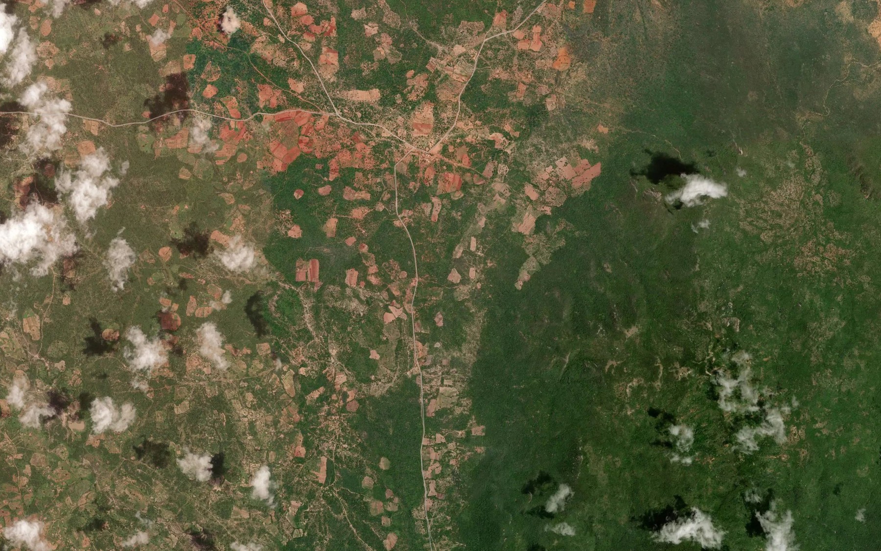 Satellite map of the Kwakishamba