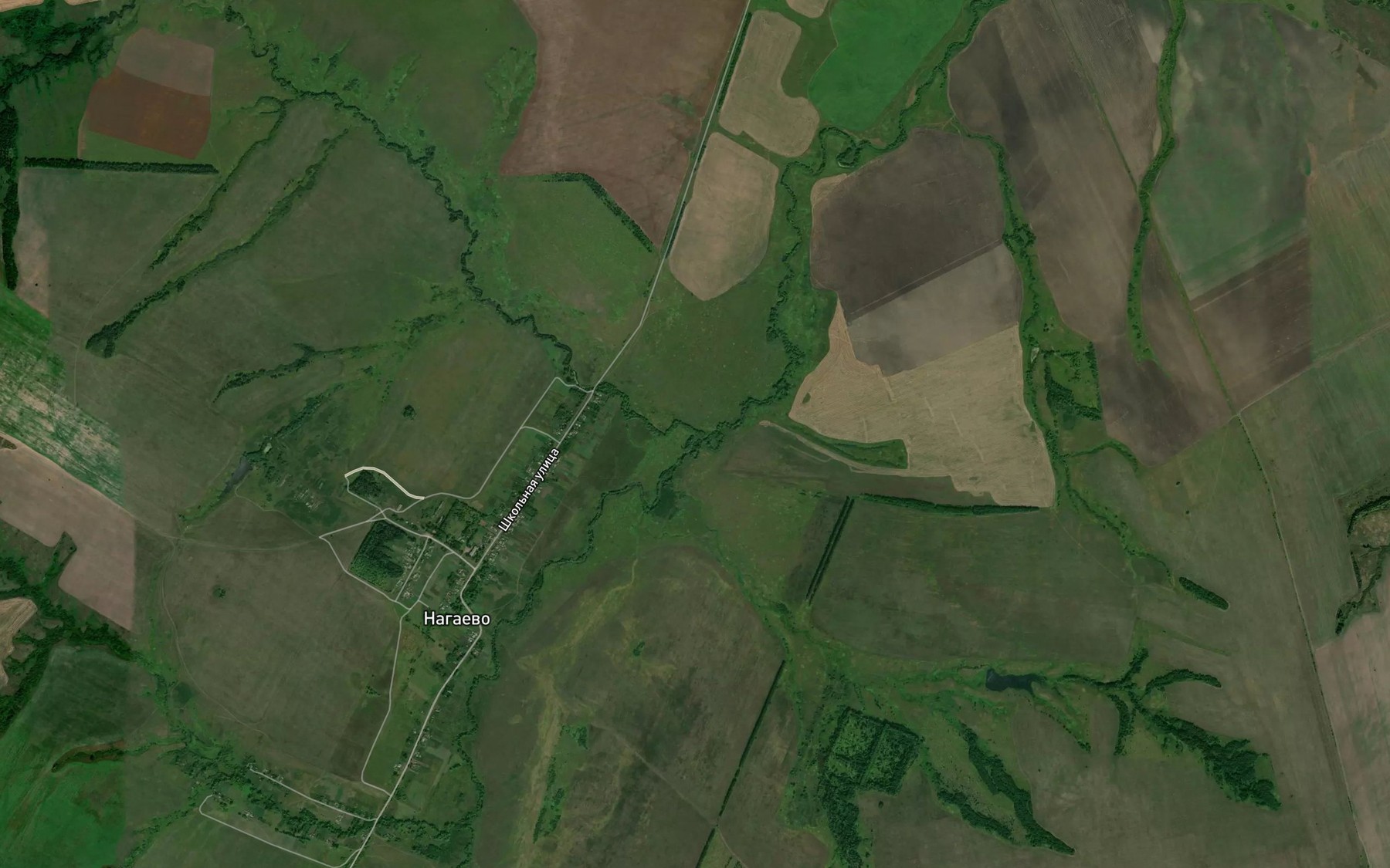 Satellite map of the Vyars'ma