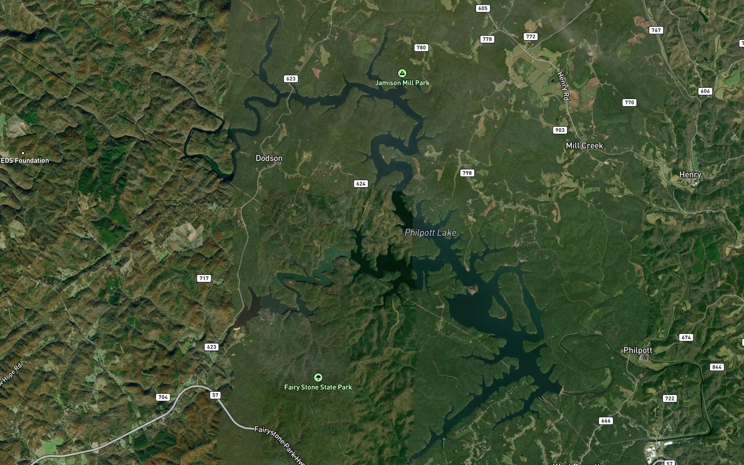 Philpott Lake