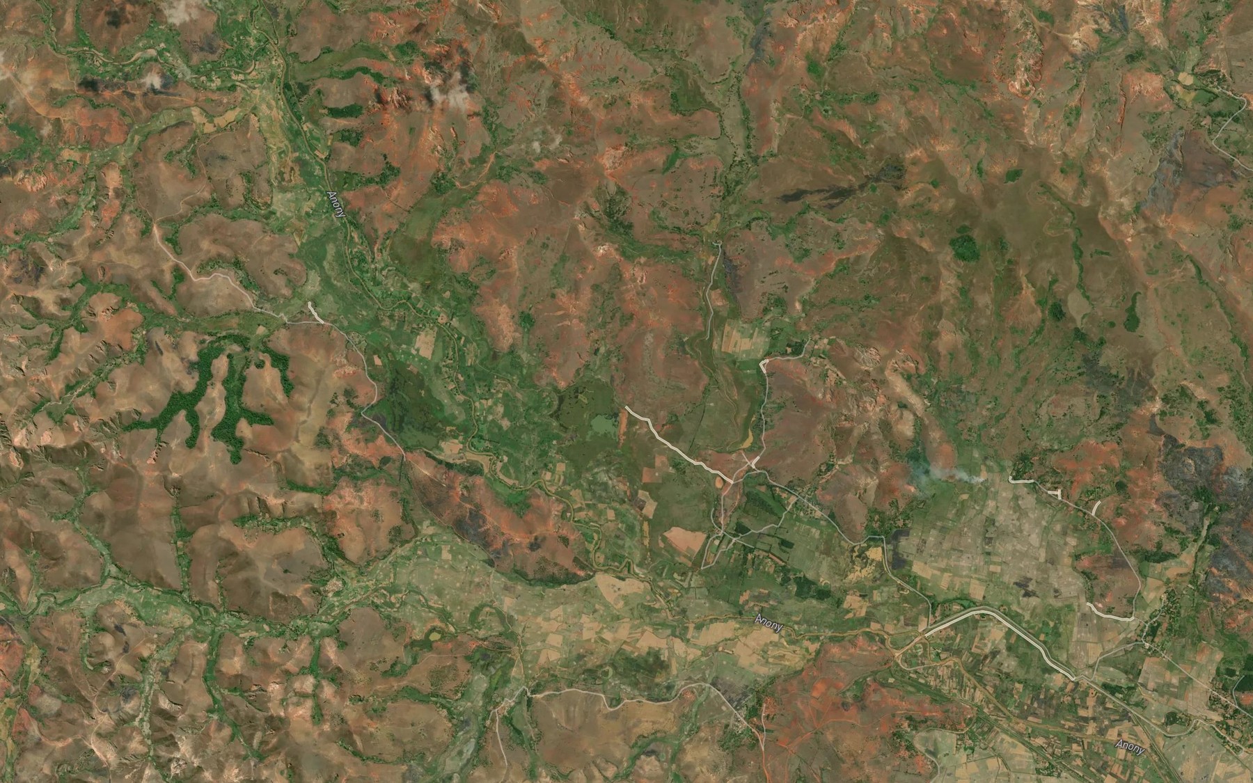 Satellite map of the Lac Anatrahomby