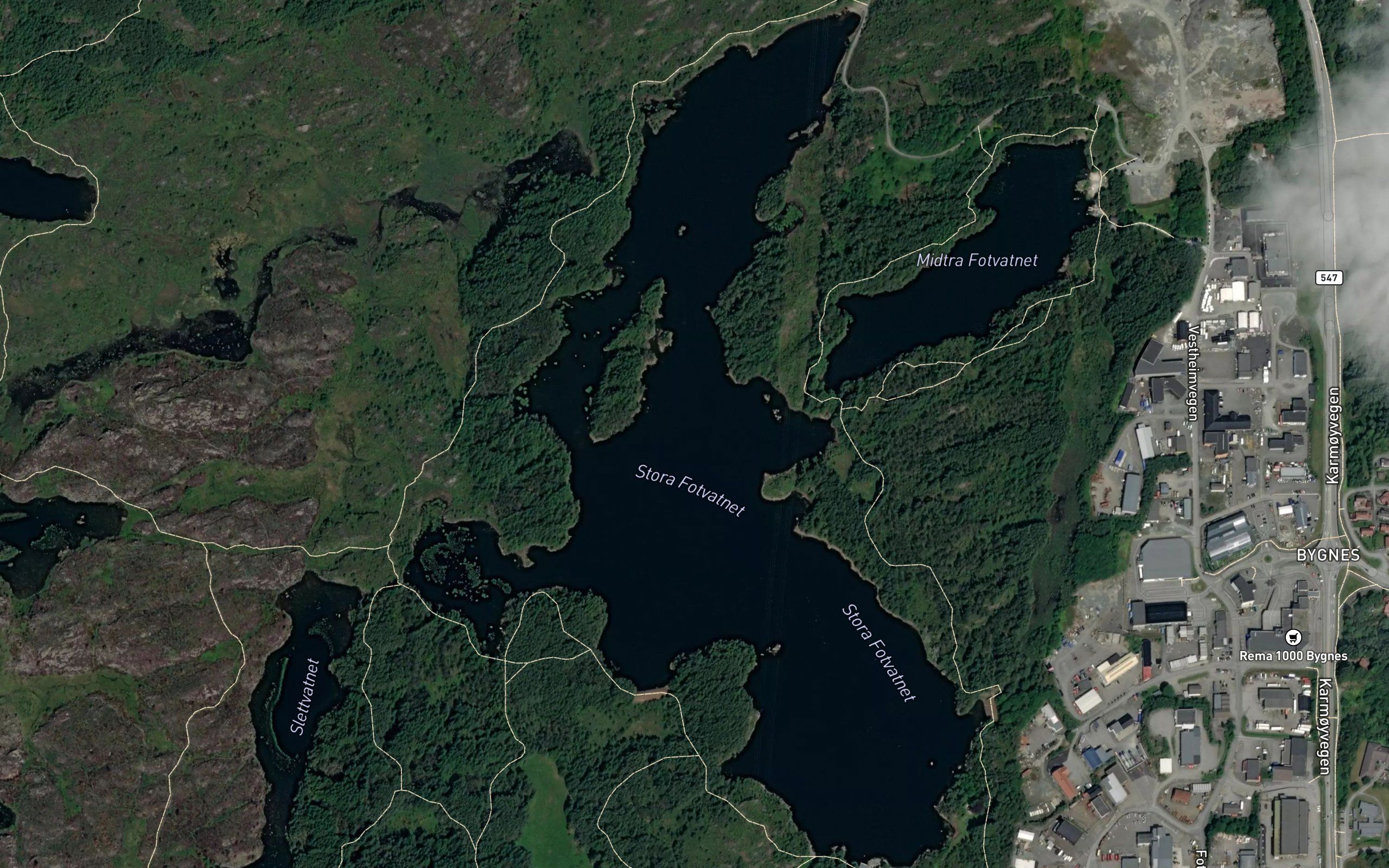 Fotvatnet,store