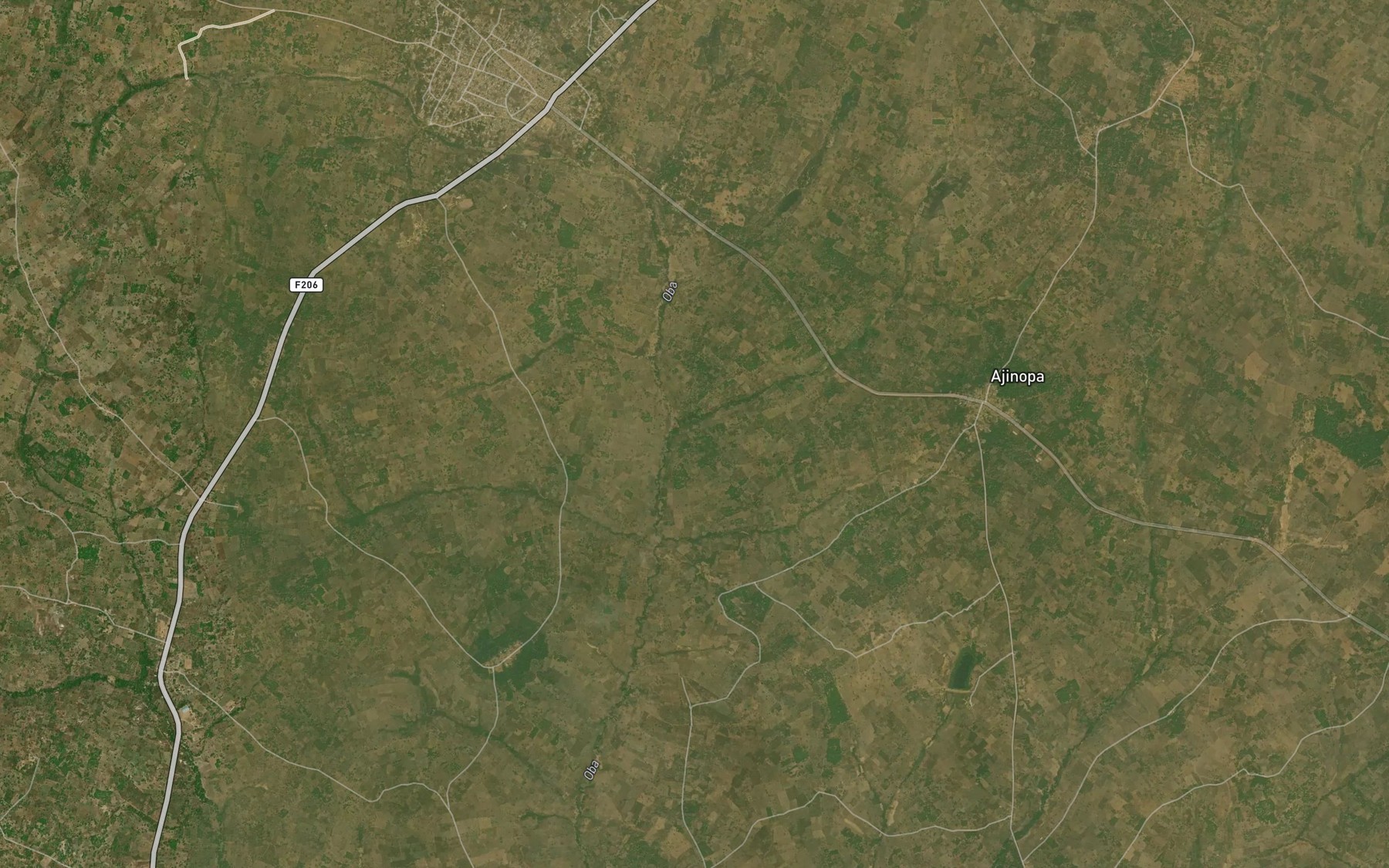 Satellite map of the Olokunrun