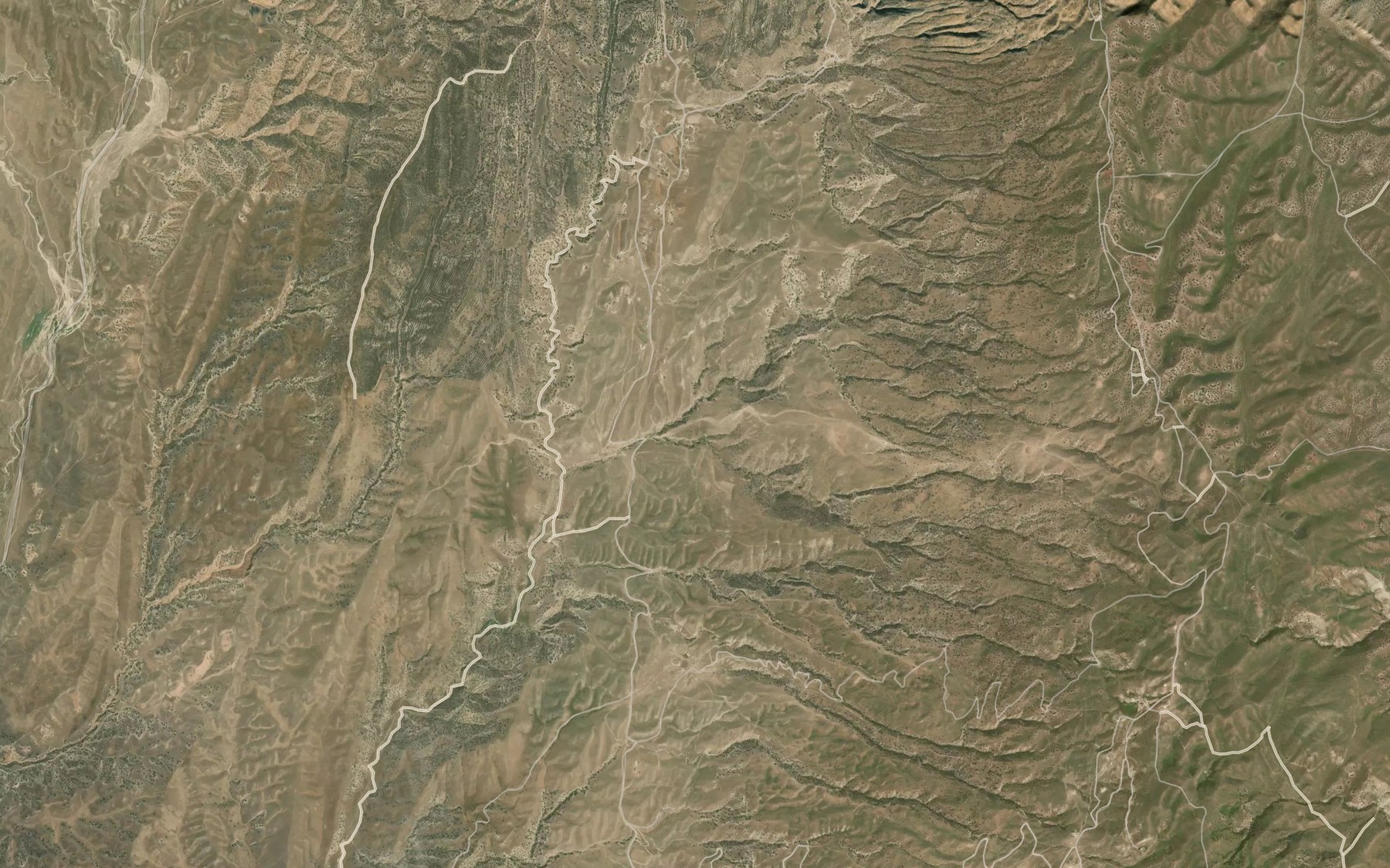 Satellite map of the Rodnik Kyrk-Kuduk