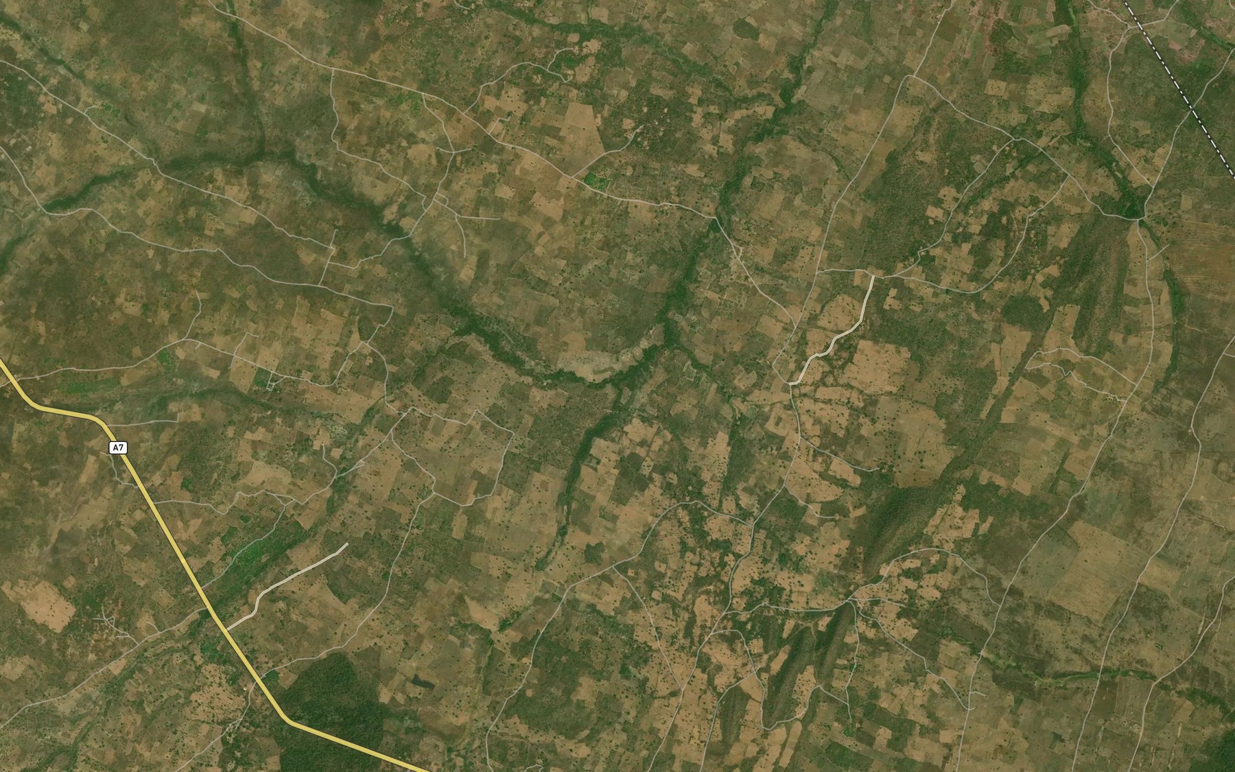 Satellite map of the River Budo Bariba