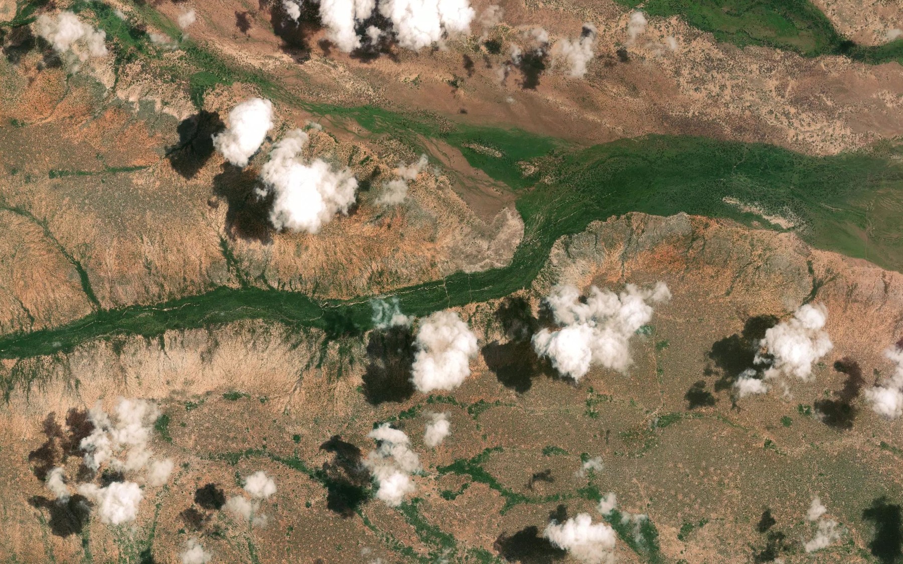 Satellite map of the Kathua Kaita
