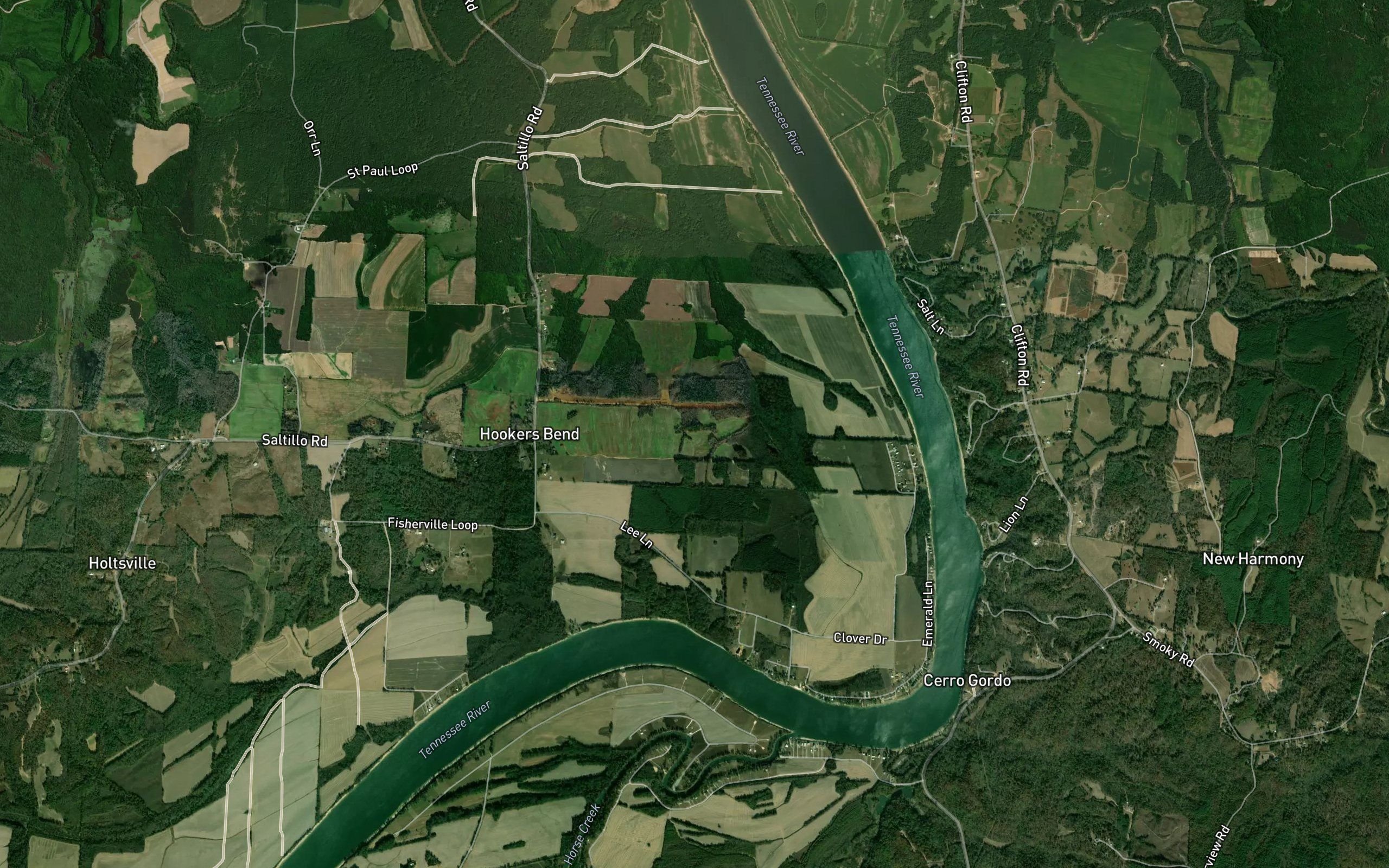 Hookers Bend