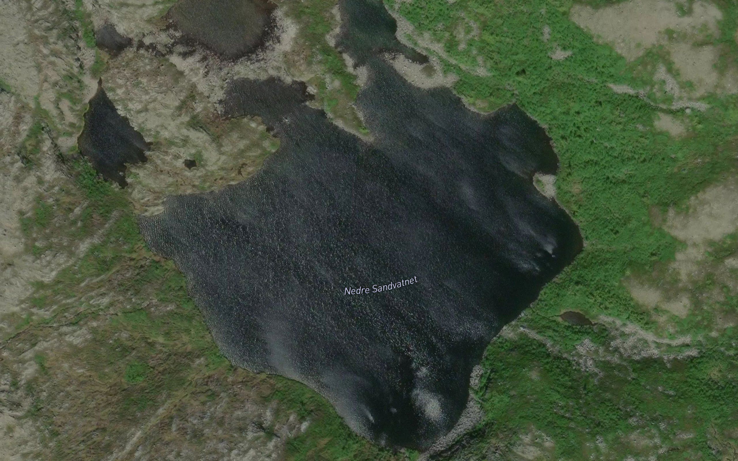 Sandvatnet,nedre