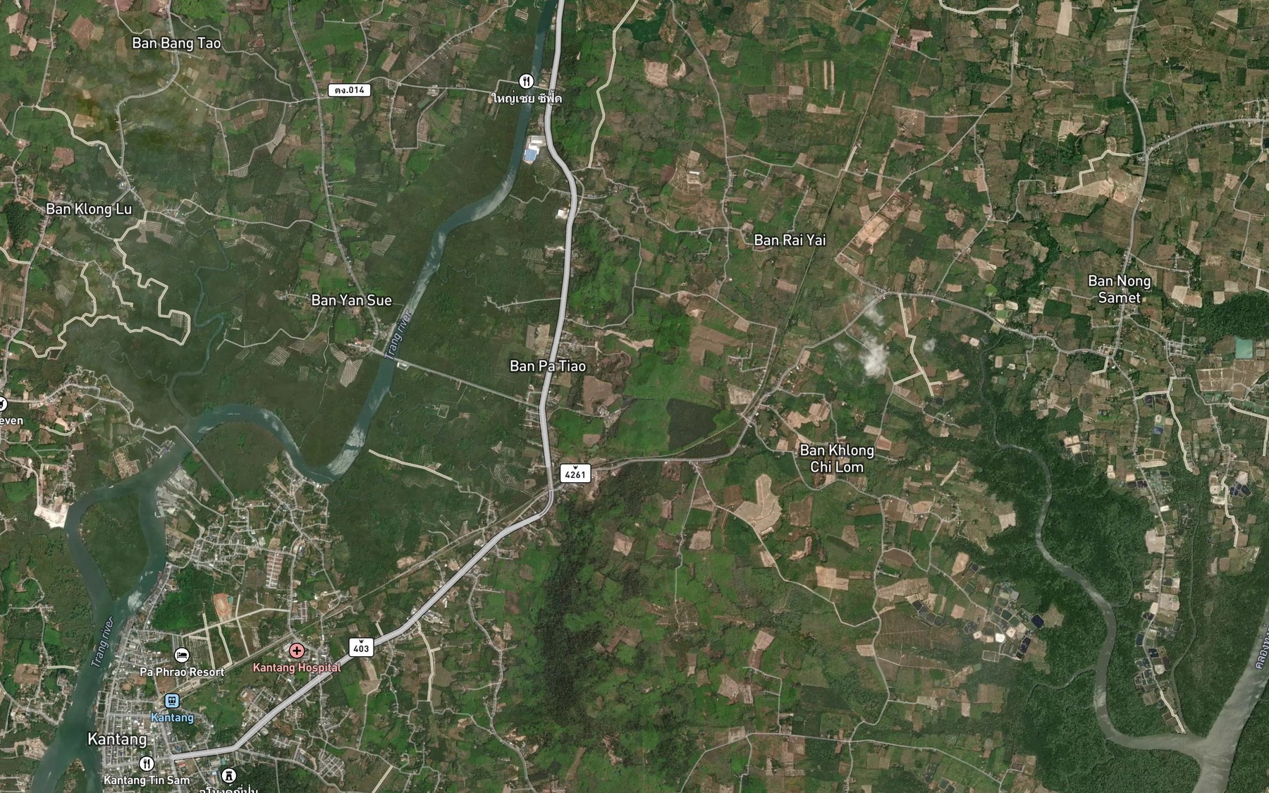 Satellite map of the Ang Kep Nam Pa Tiao
