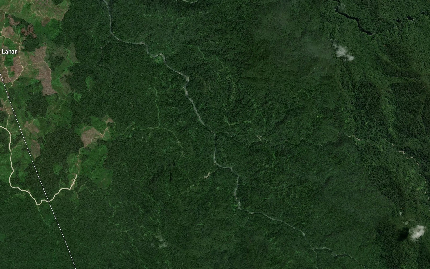 Satellite map of the Lae Ciendang