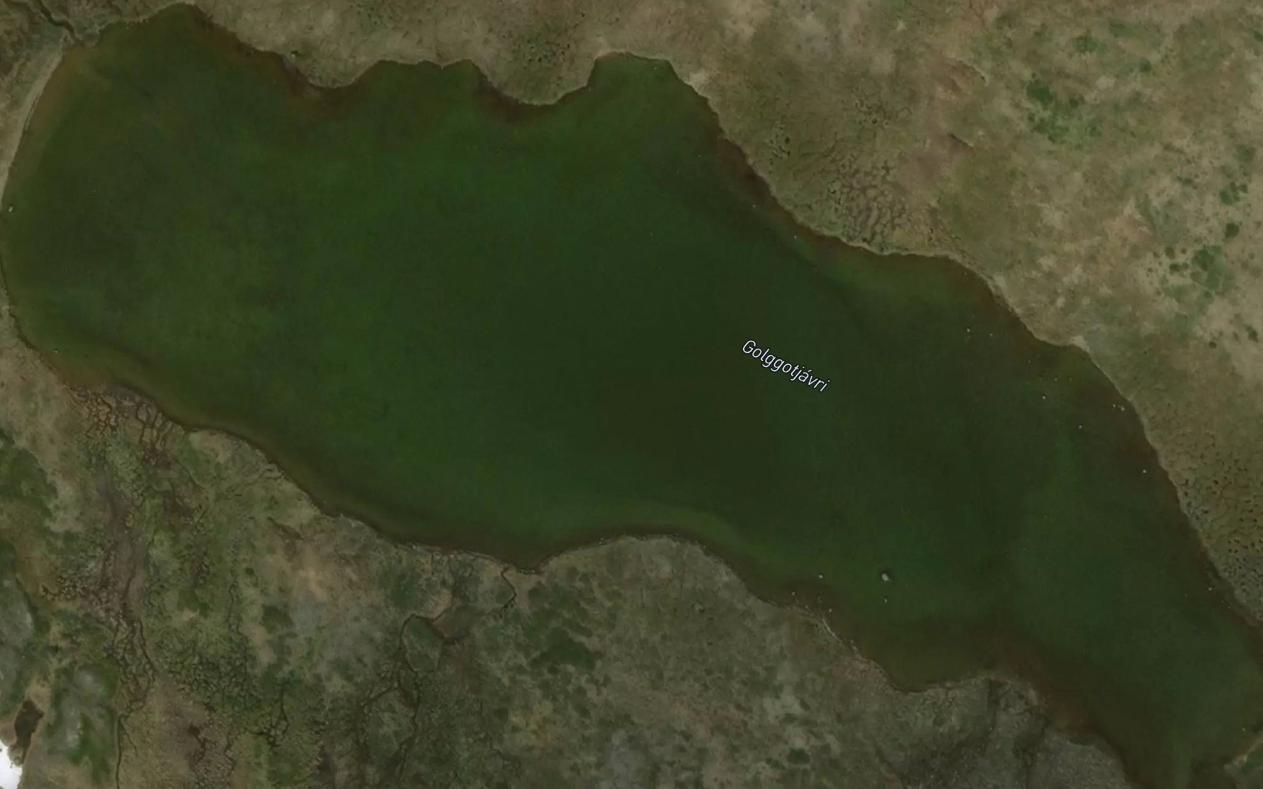 Satellite map of the Golggotjavri