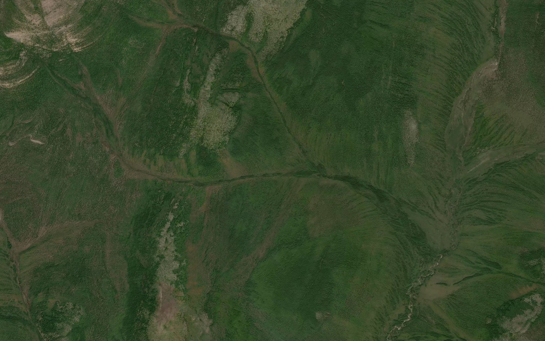 Satellite map of the Oronykan