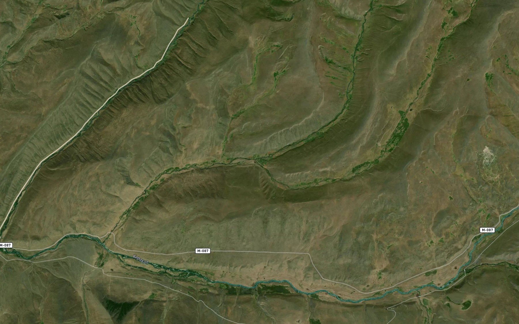 Satellite map of the Kashkasu