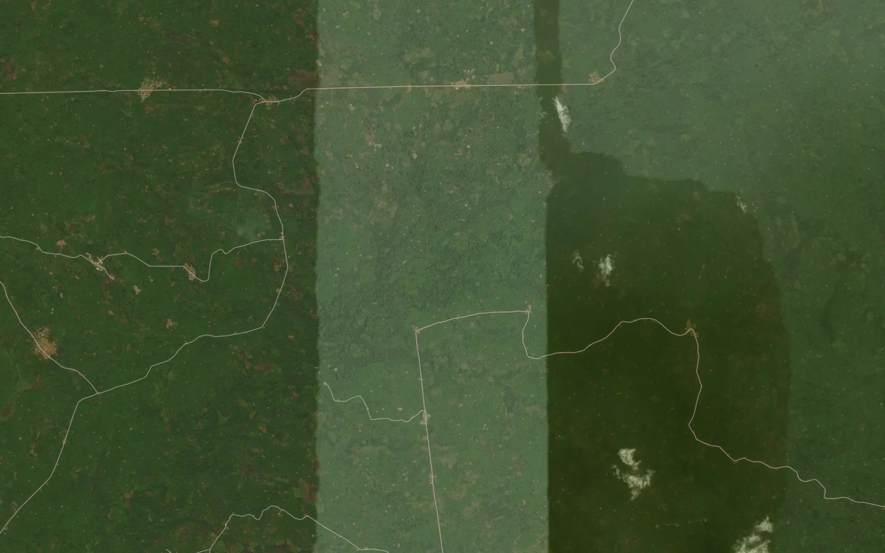 Satellite map of the Yayasa