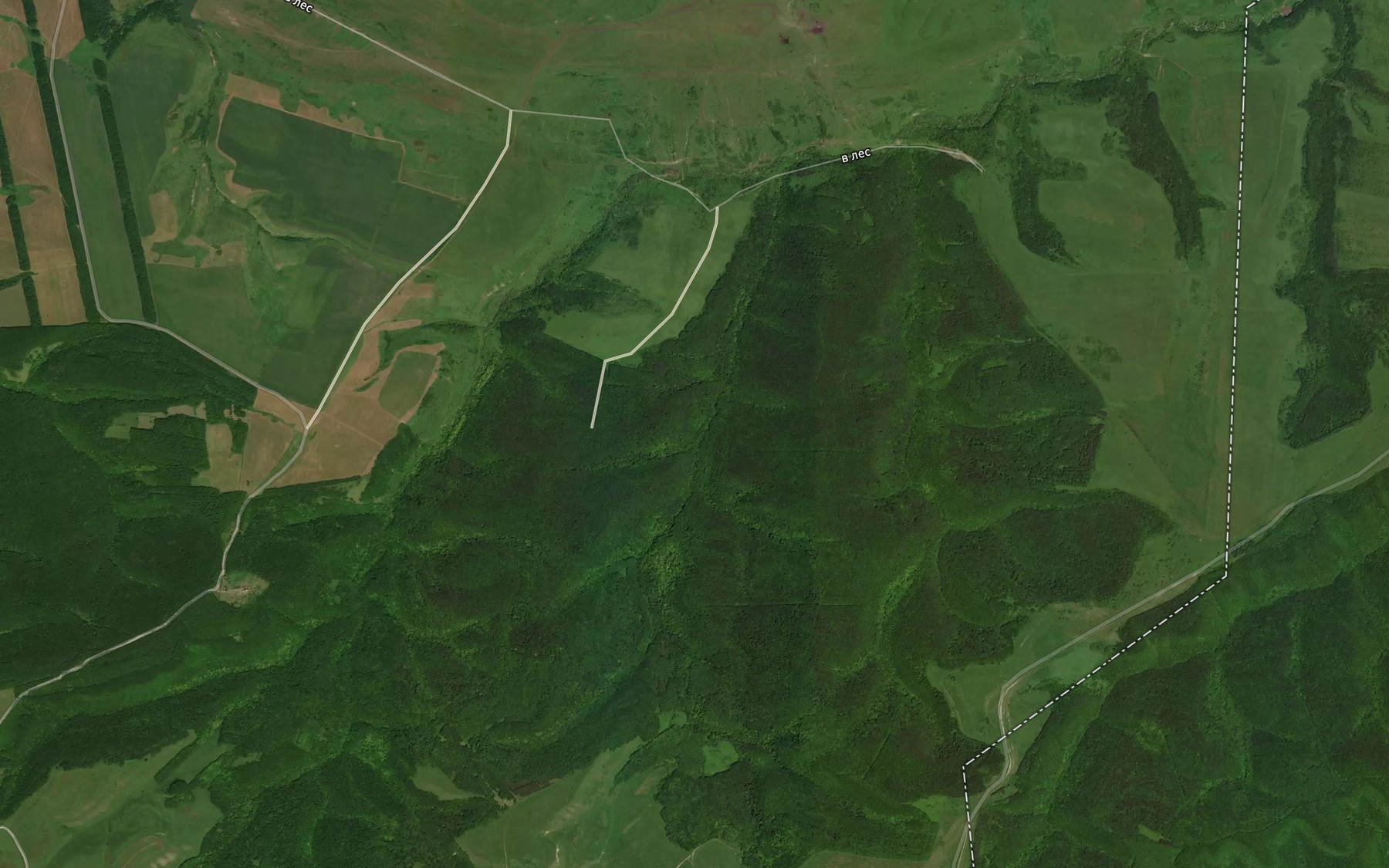 Satellite map of the Balka Dugina
