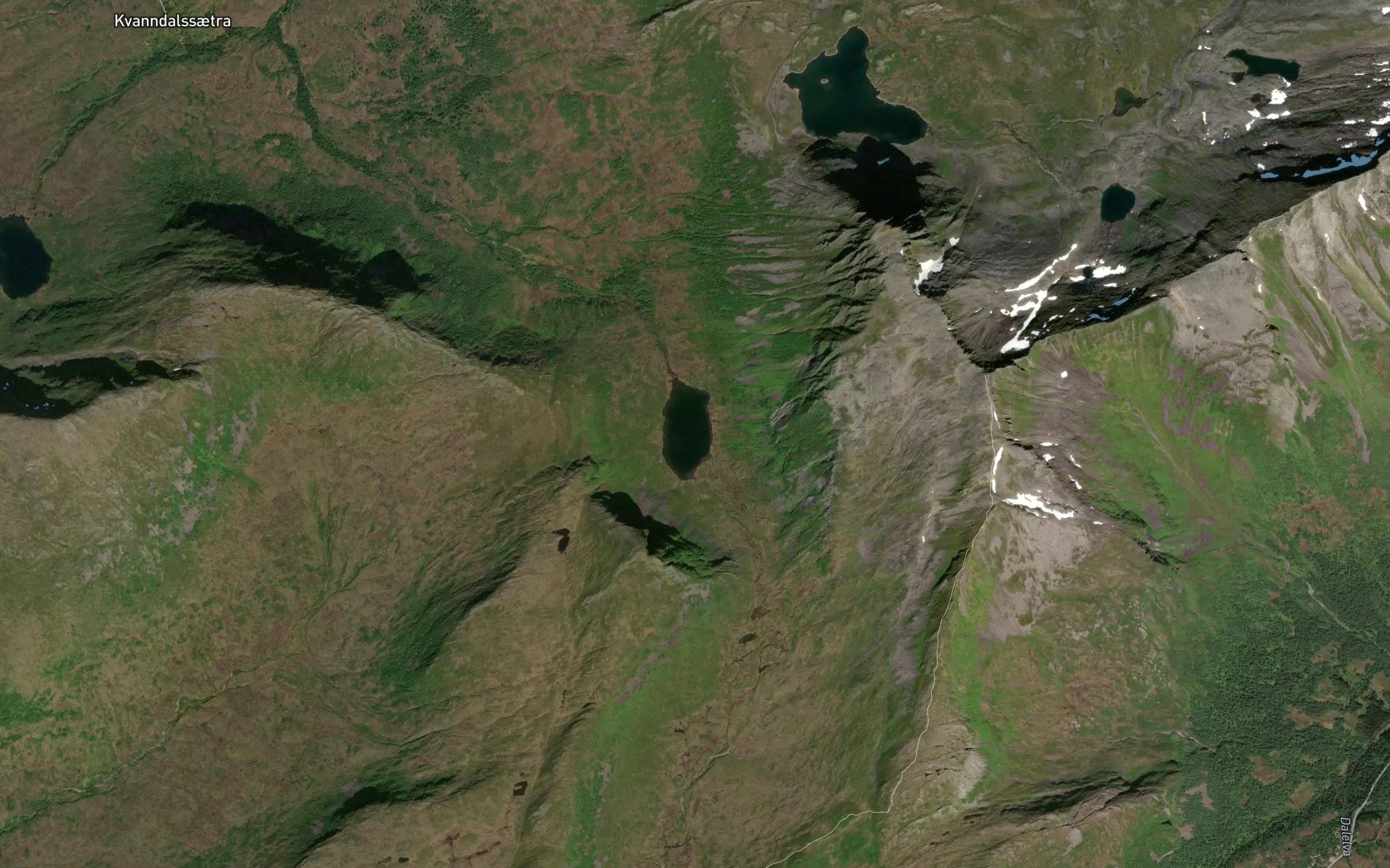 Kvanndalsvatnet
