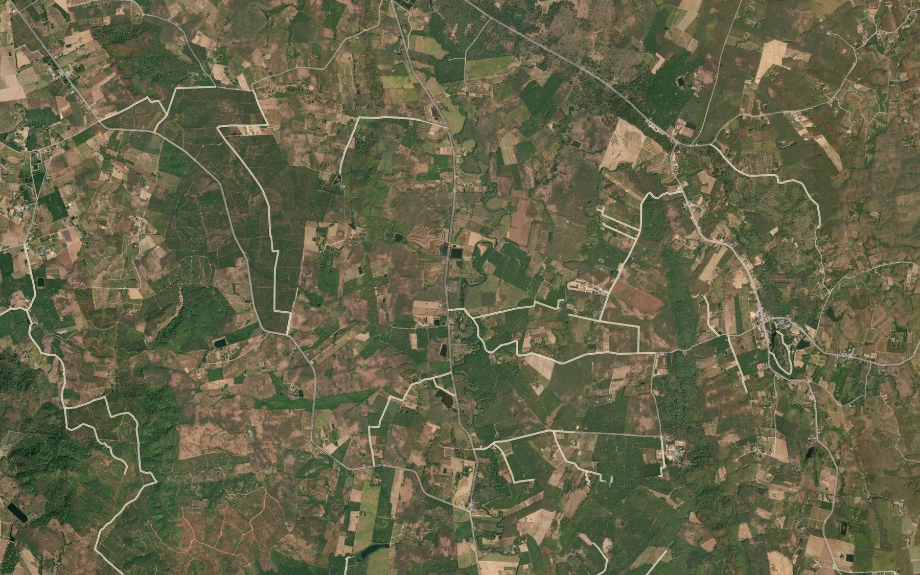 Satellite map of the Khlong Ta Phet