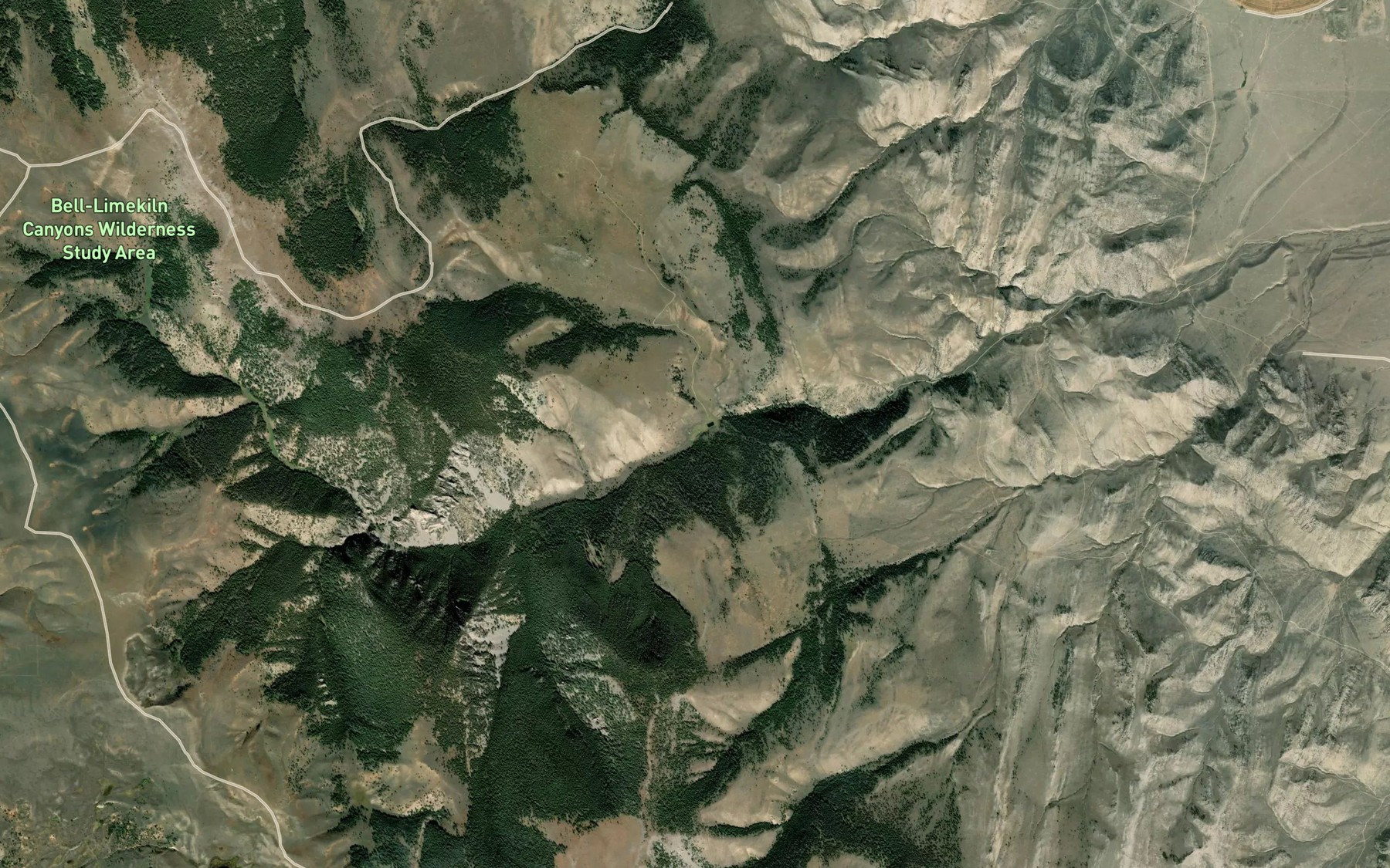 Satellite map of the 11S10W19BBBC01 Spring