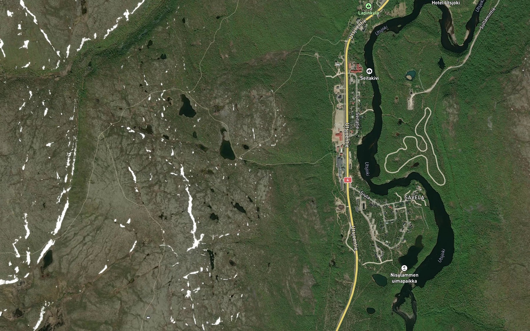 Satellite map of the Annagurra
