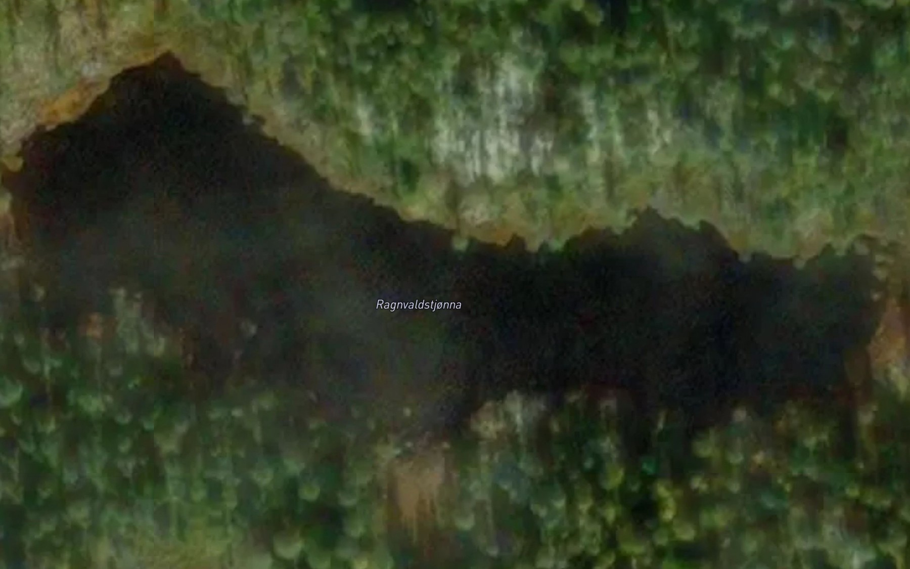 Satellite map of the Ragnvaldstjonna